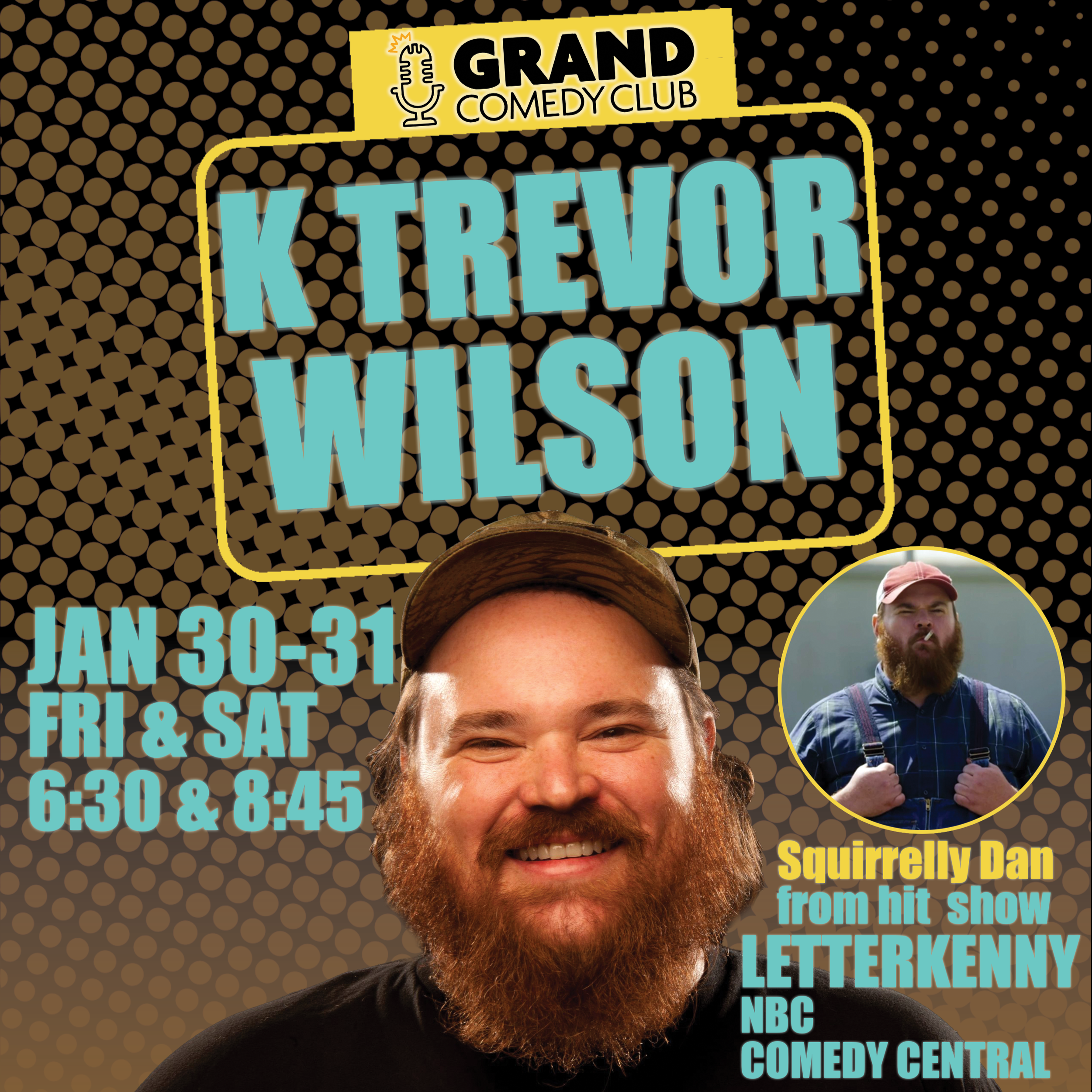 Grand Comedy Club | K Trevor Wilson