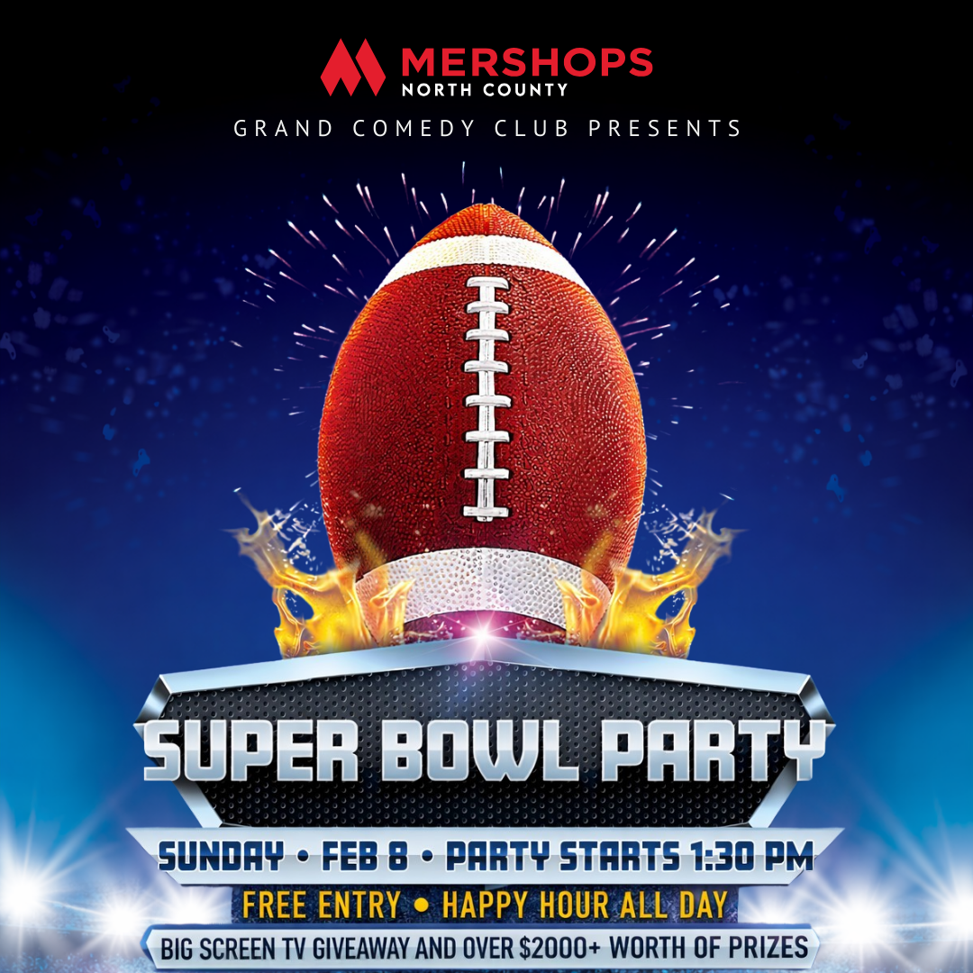 Super Bowl Sunday with Grand Comedy Club 