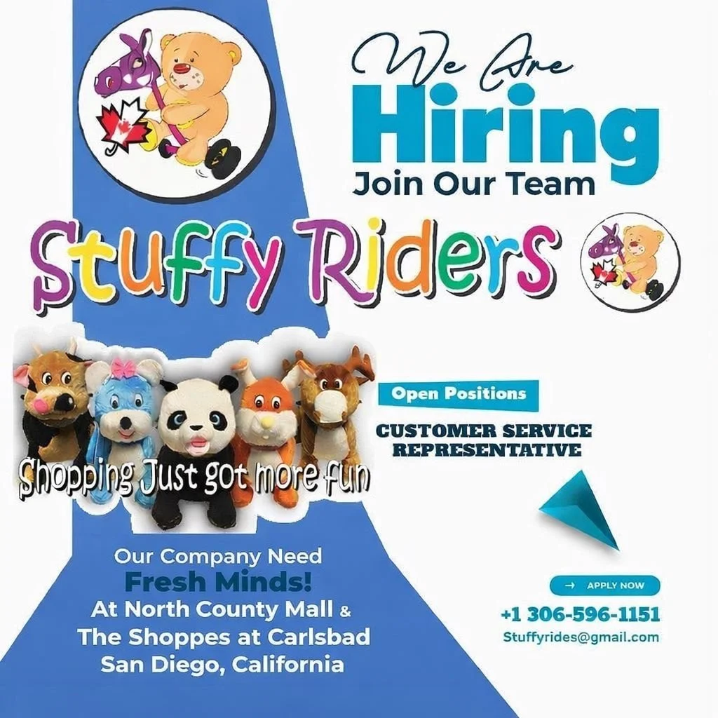 Stuffy Riders Customer Service Representative