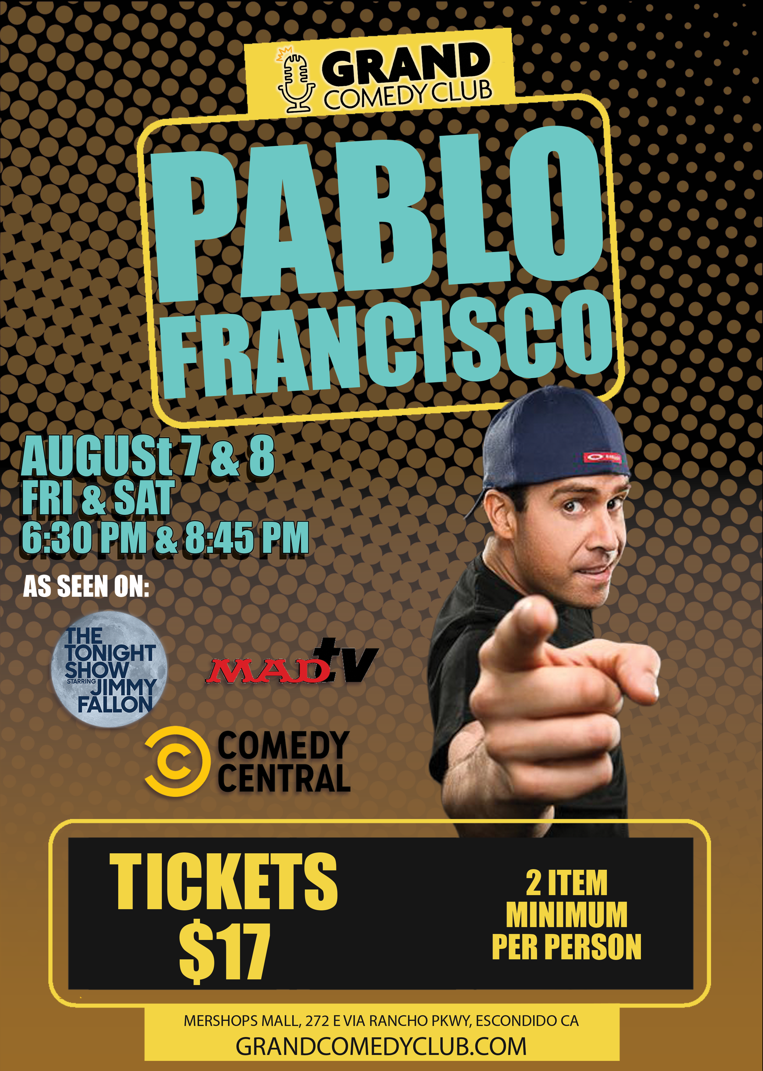 Grand Comedy Club | Pablo Francisco