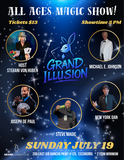 Grand Illusion: All Ages Magic Show