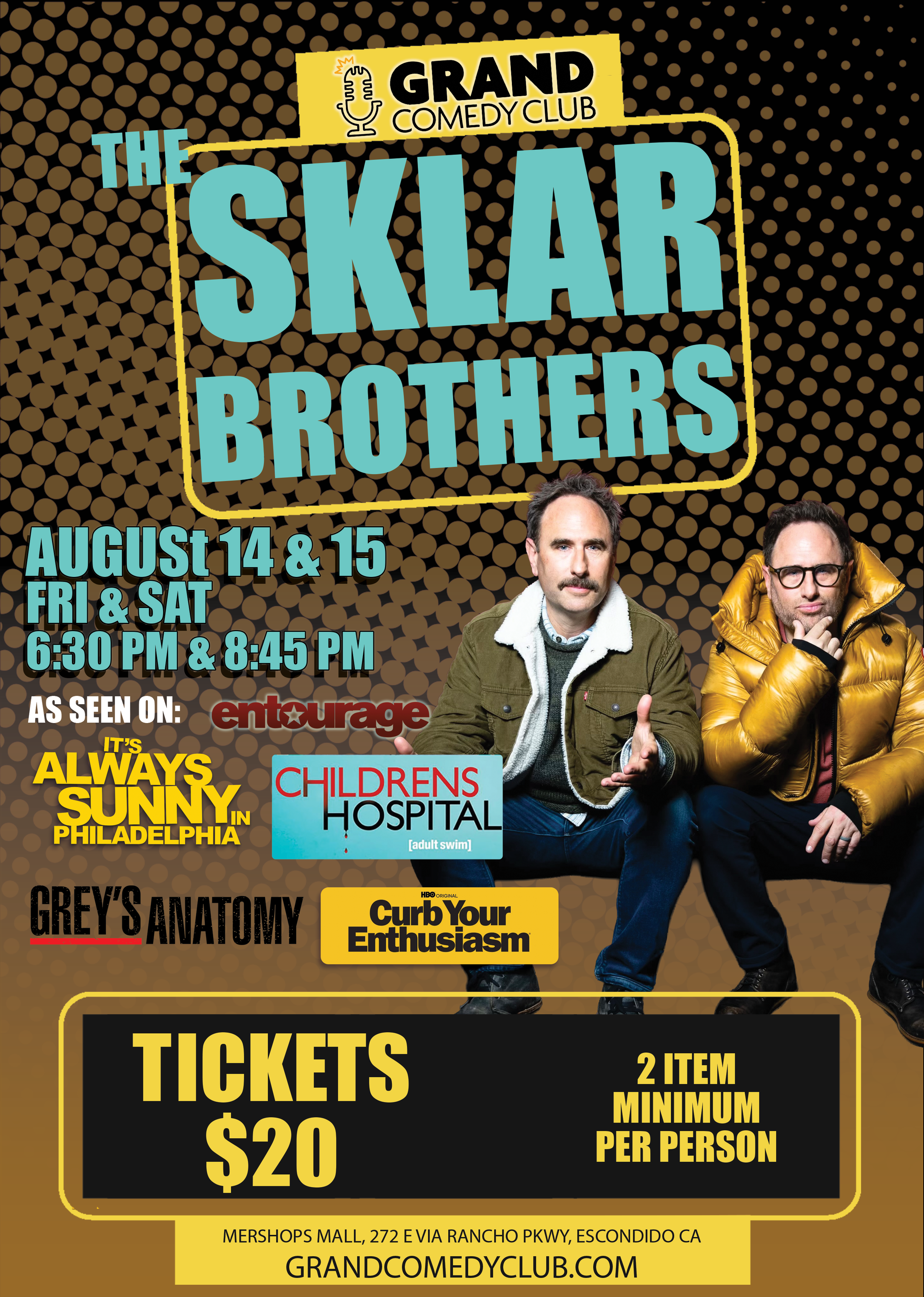 Grand Comedy Club | The Sklar Brothers