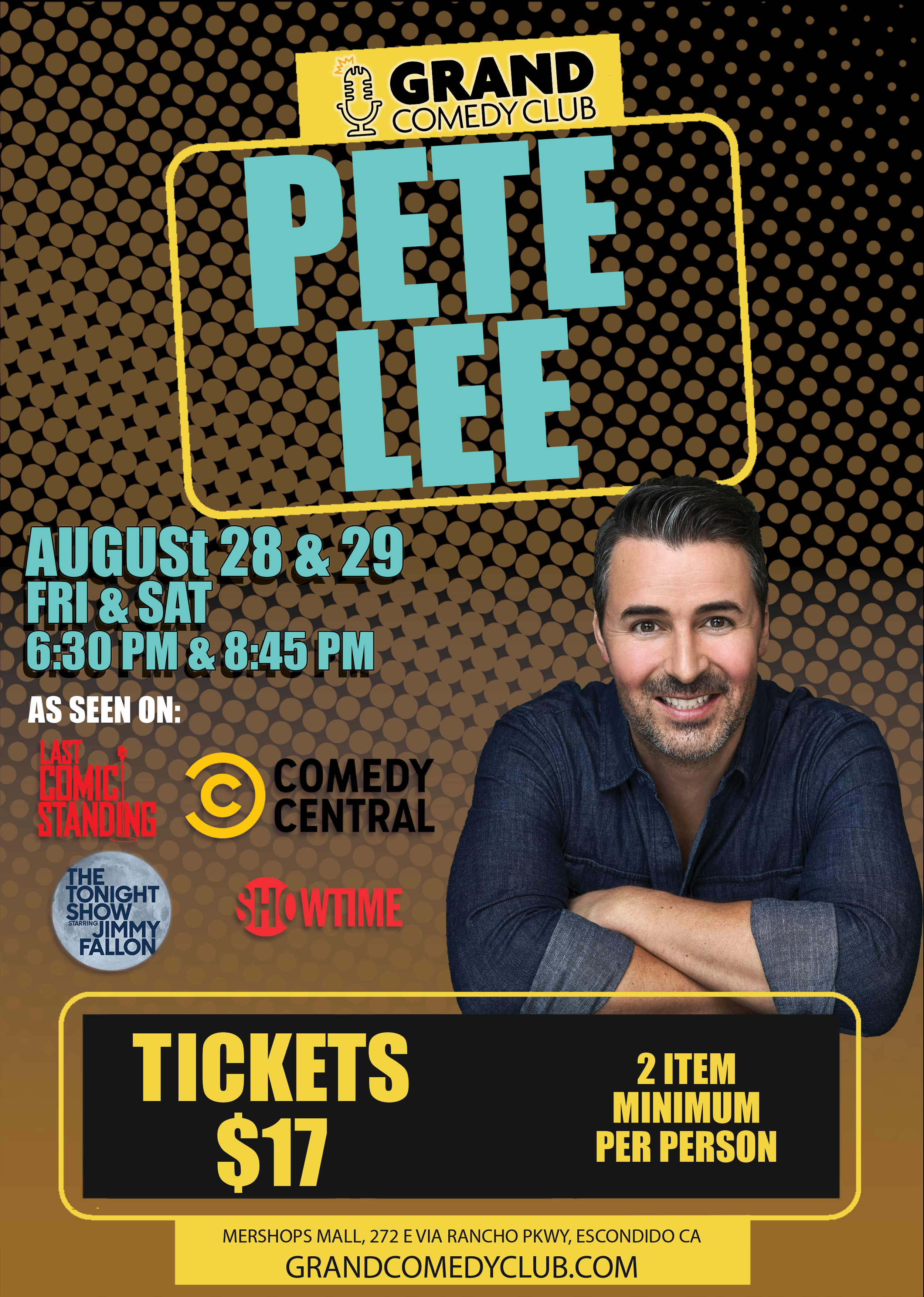 Grand Comedy Club | Pete Lee