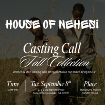 House of Nehesi | Casting Call 