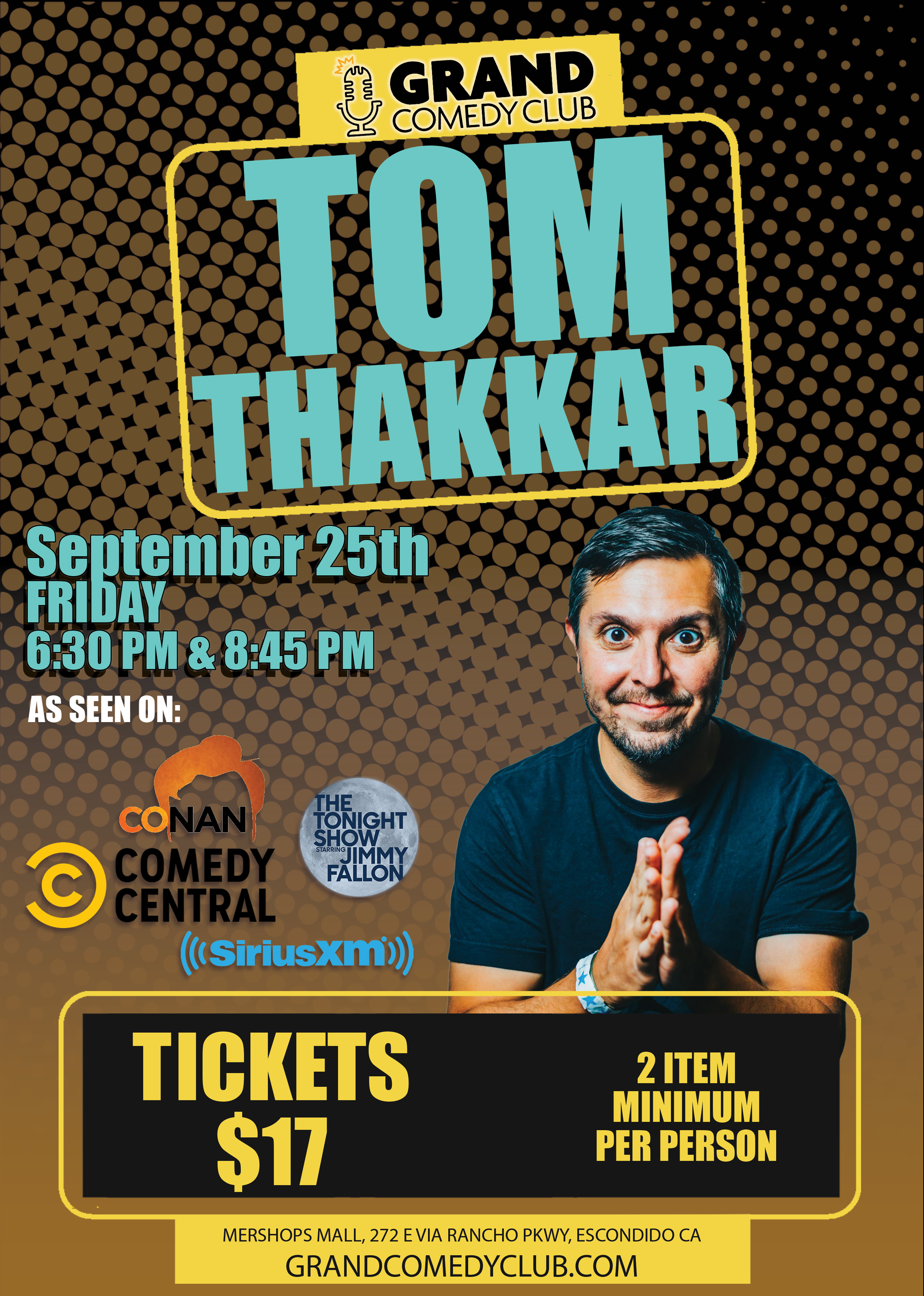 Grand Comedy Club | Tom Thakkar &amp; Friends
