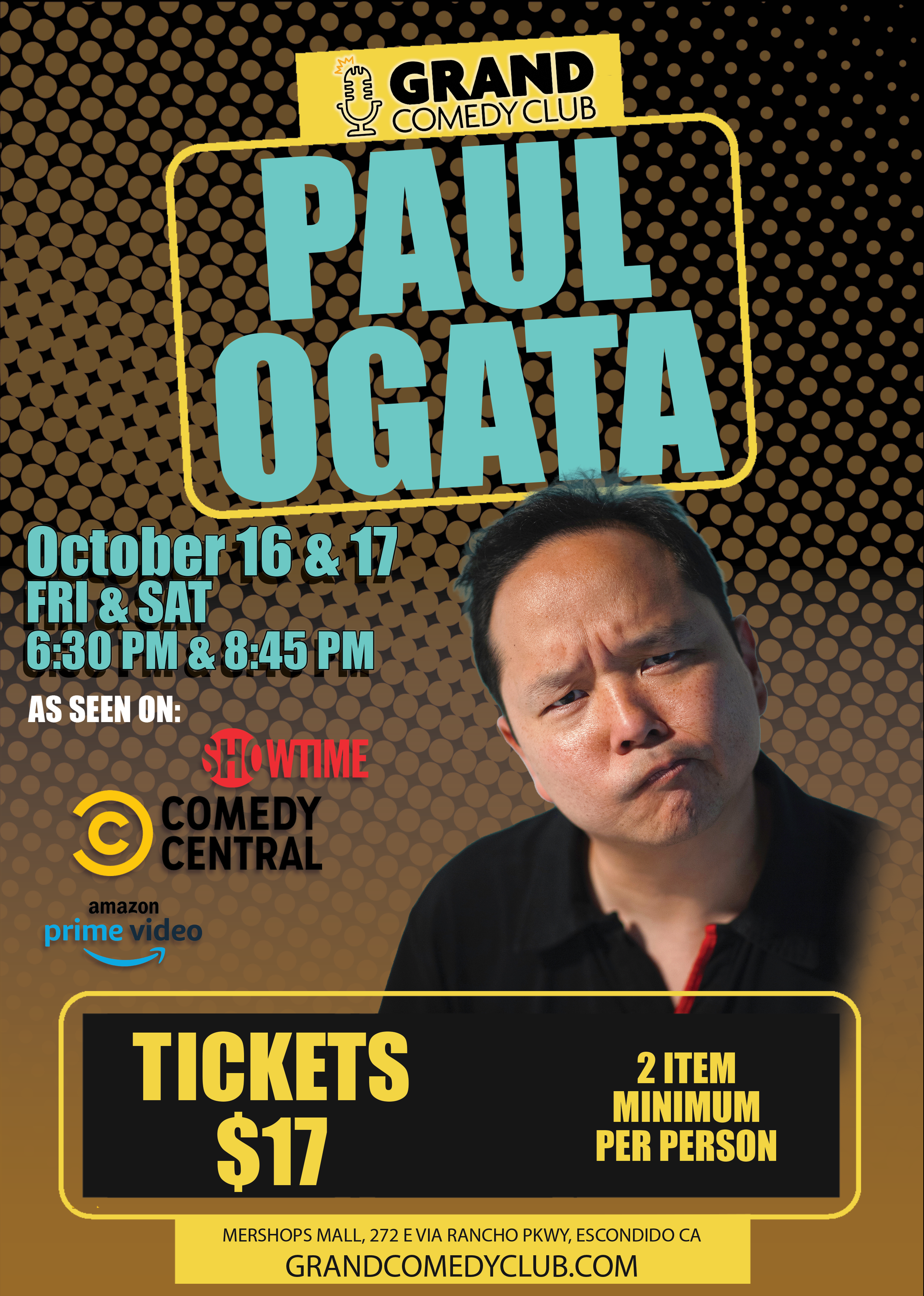 Grand Comedy Club | Paul Ogata