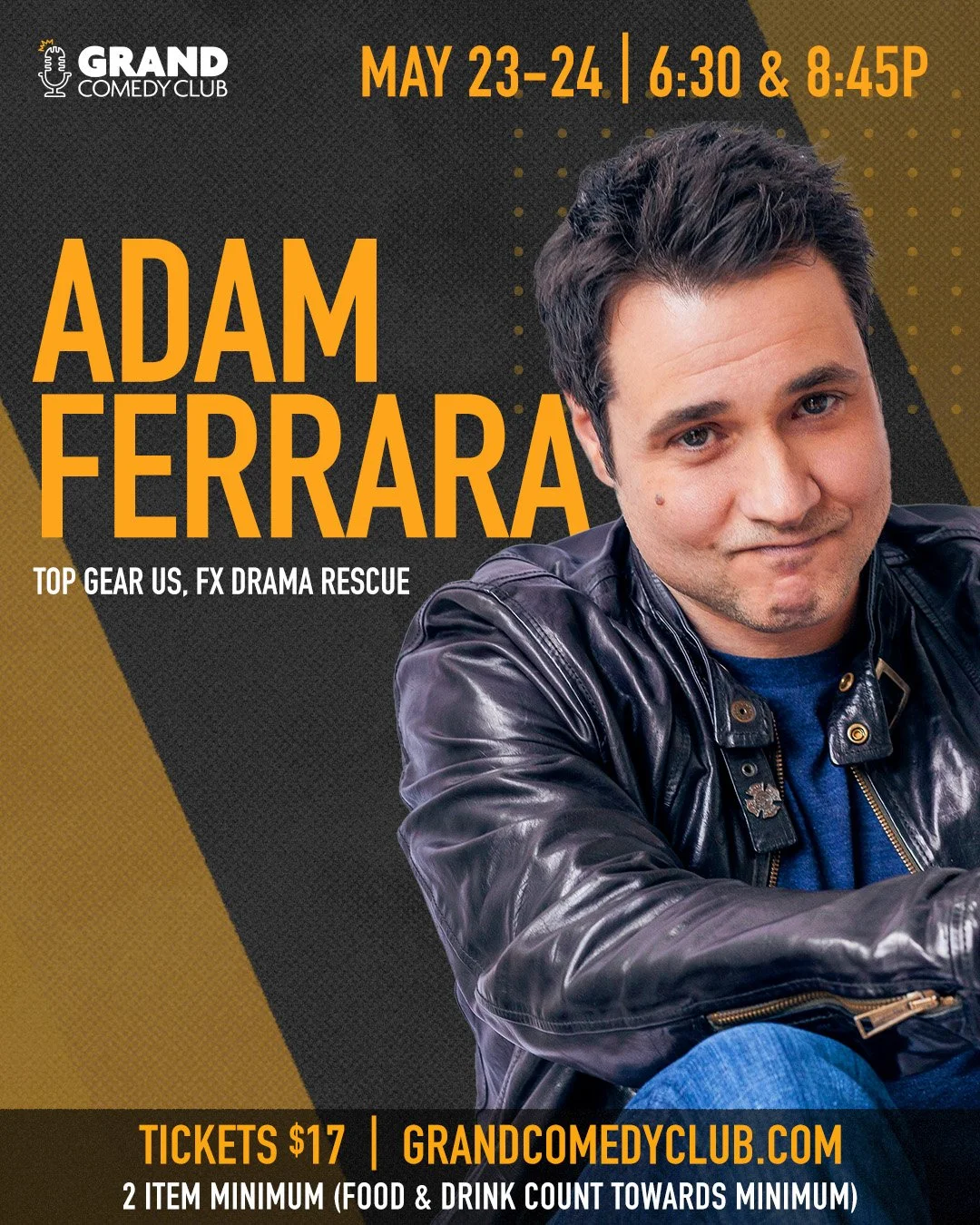 Grand Comedy Club | Adam Ferrara — North County Mall