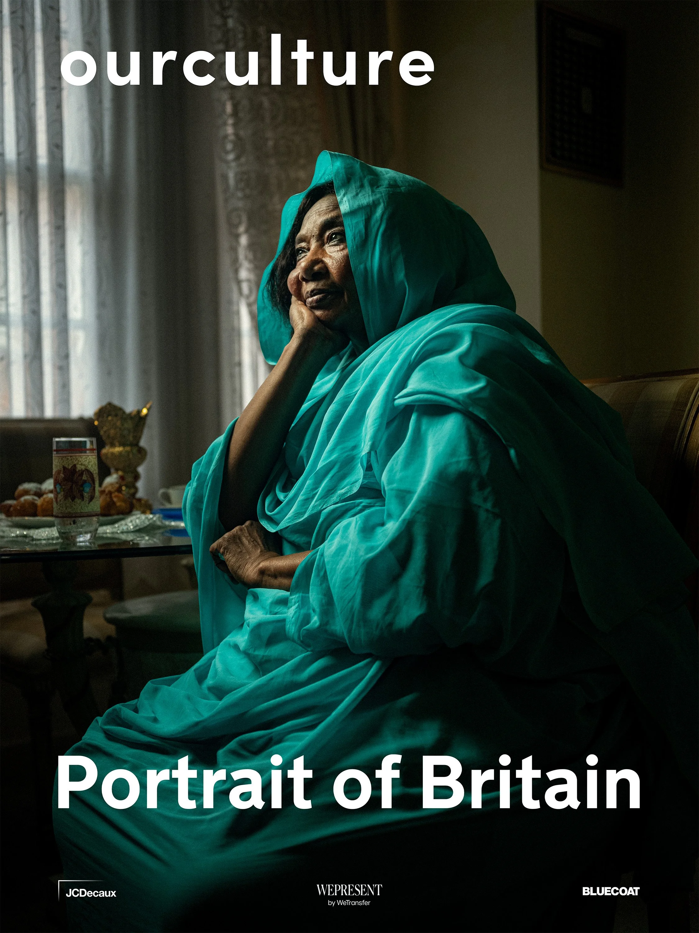 our culture magazine front cover of a winning image of a woman dressed in green which is from portrait of Britain