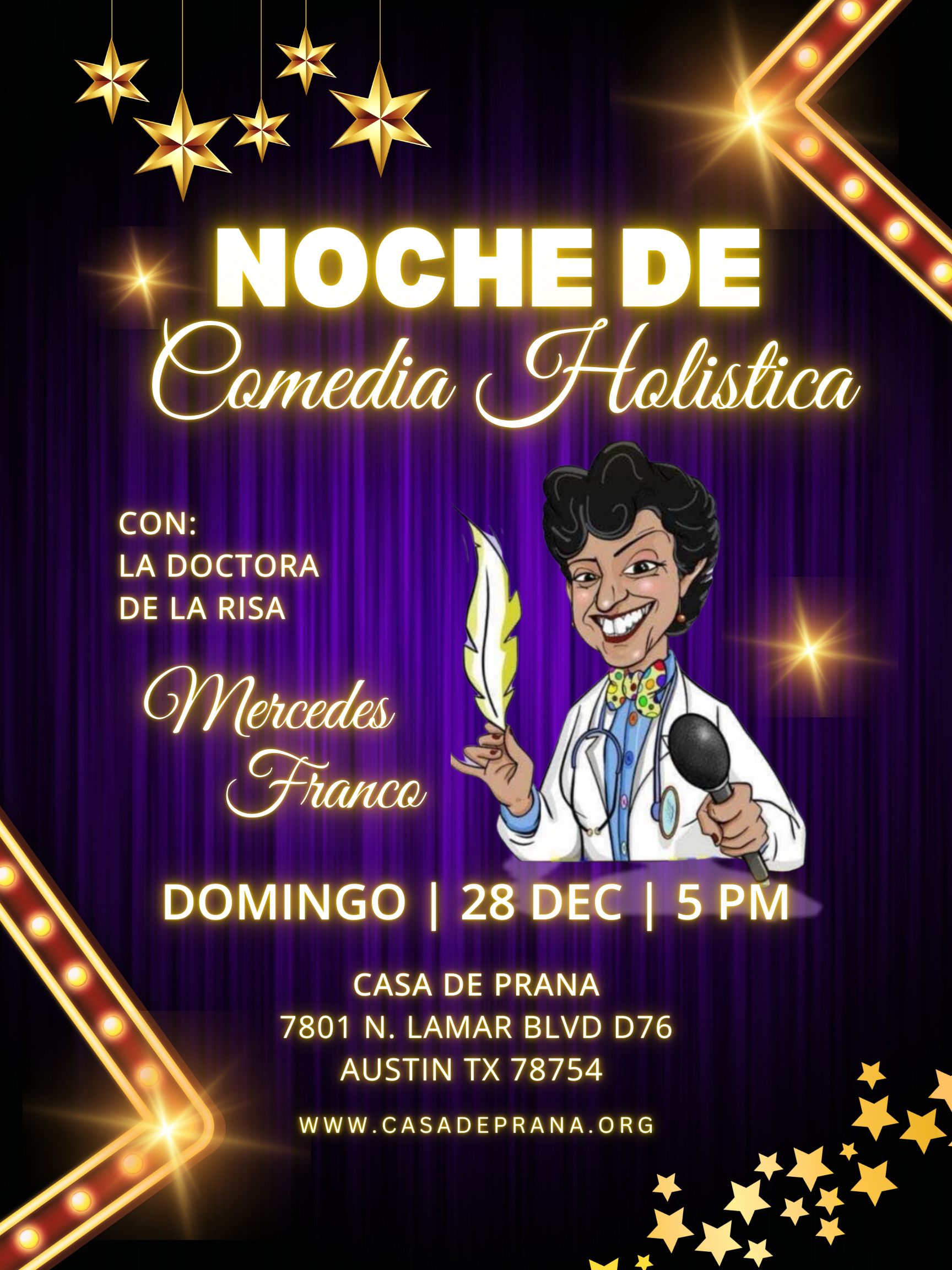 Noche de Comedia Holistica