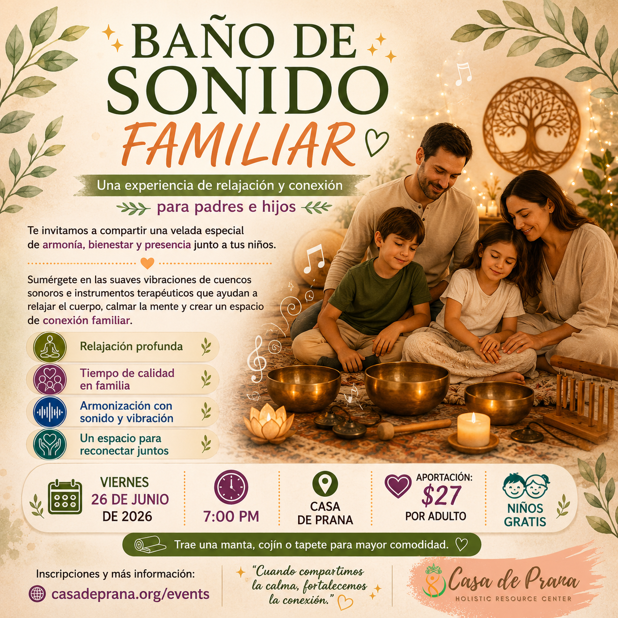 Family Sound Bath
