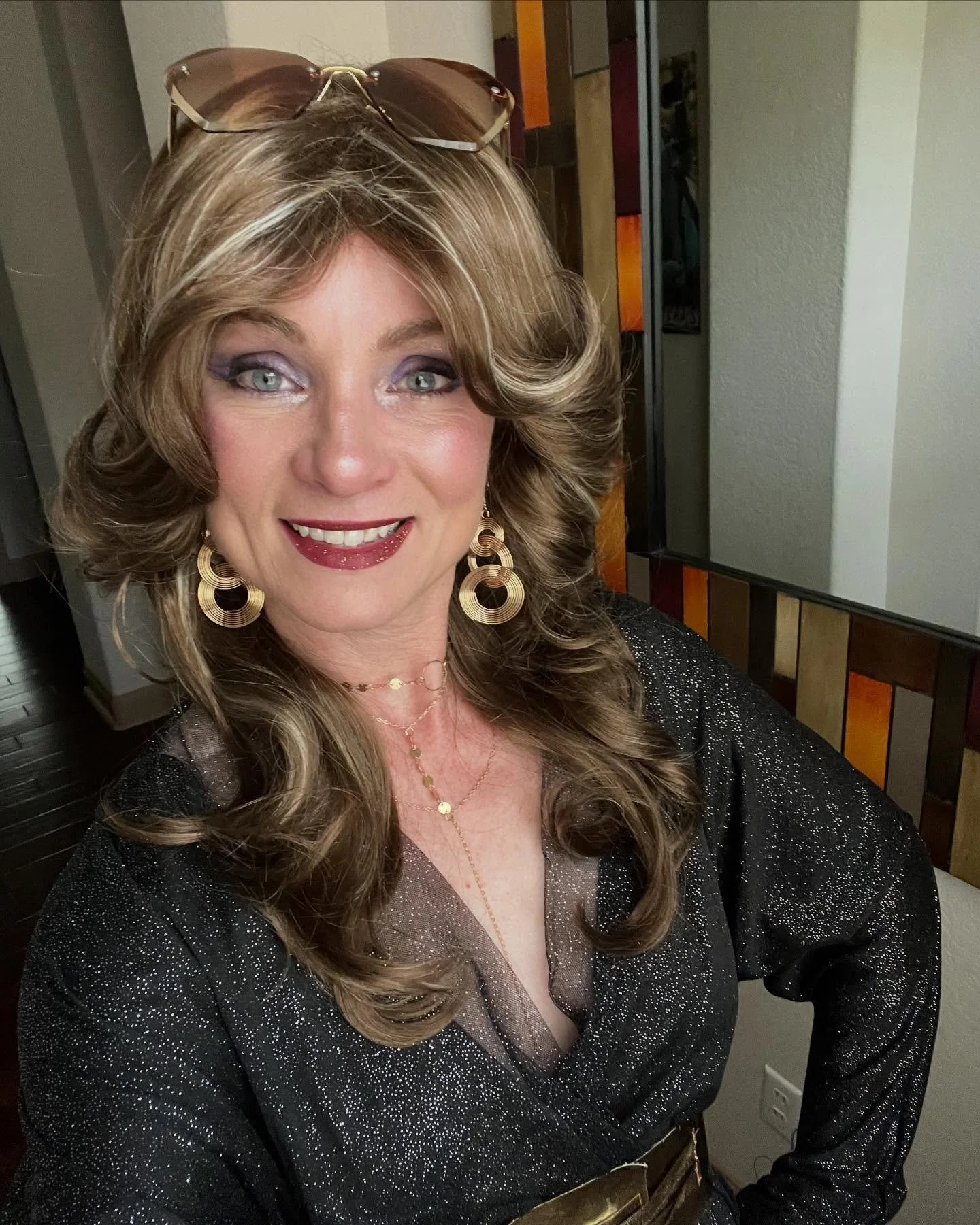 Themed Thanksgiving this year was 1970&rsquo;s! 
We had a groovy time, and the food was far out! Thankful for our fun family shenanigans and traditions! 
#drmikaelarush #thanksgiving #themedthanksgiving #1970s #costume