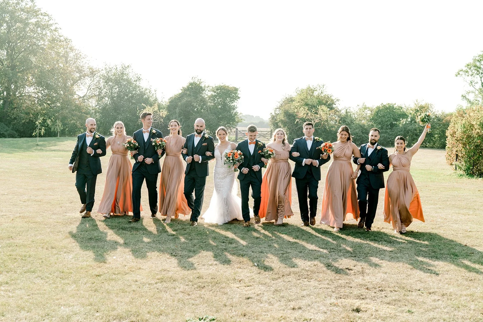 September Wedding in the Countryside Sun at Apton Hall