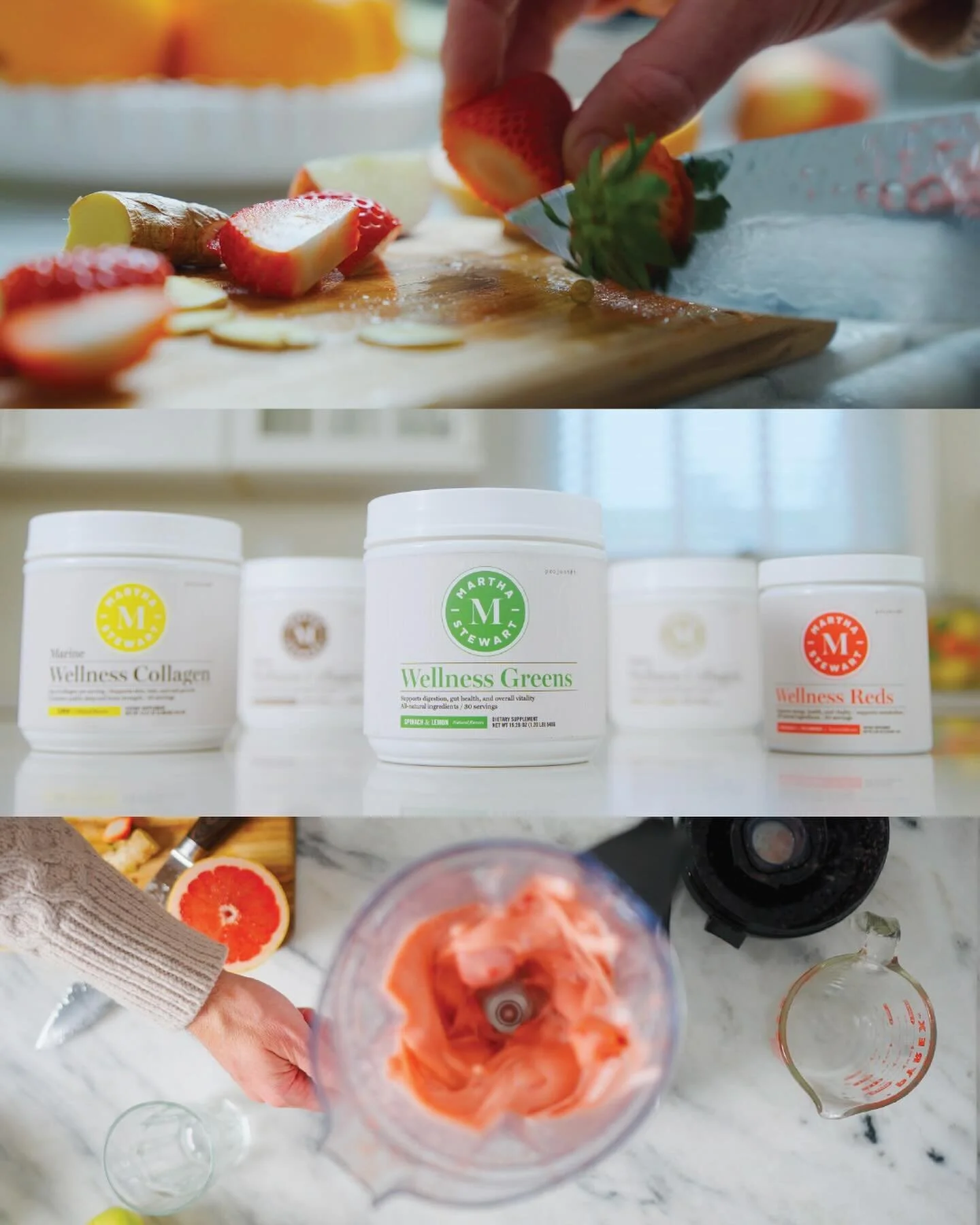 MARTHA STEWART x PROJECT ONE
-
Preview of some new work for @marthastewart and @project1nutrition line of Greens, Reds, and Collagen. More coming soon!