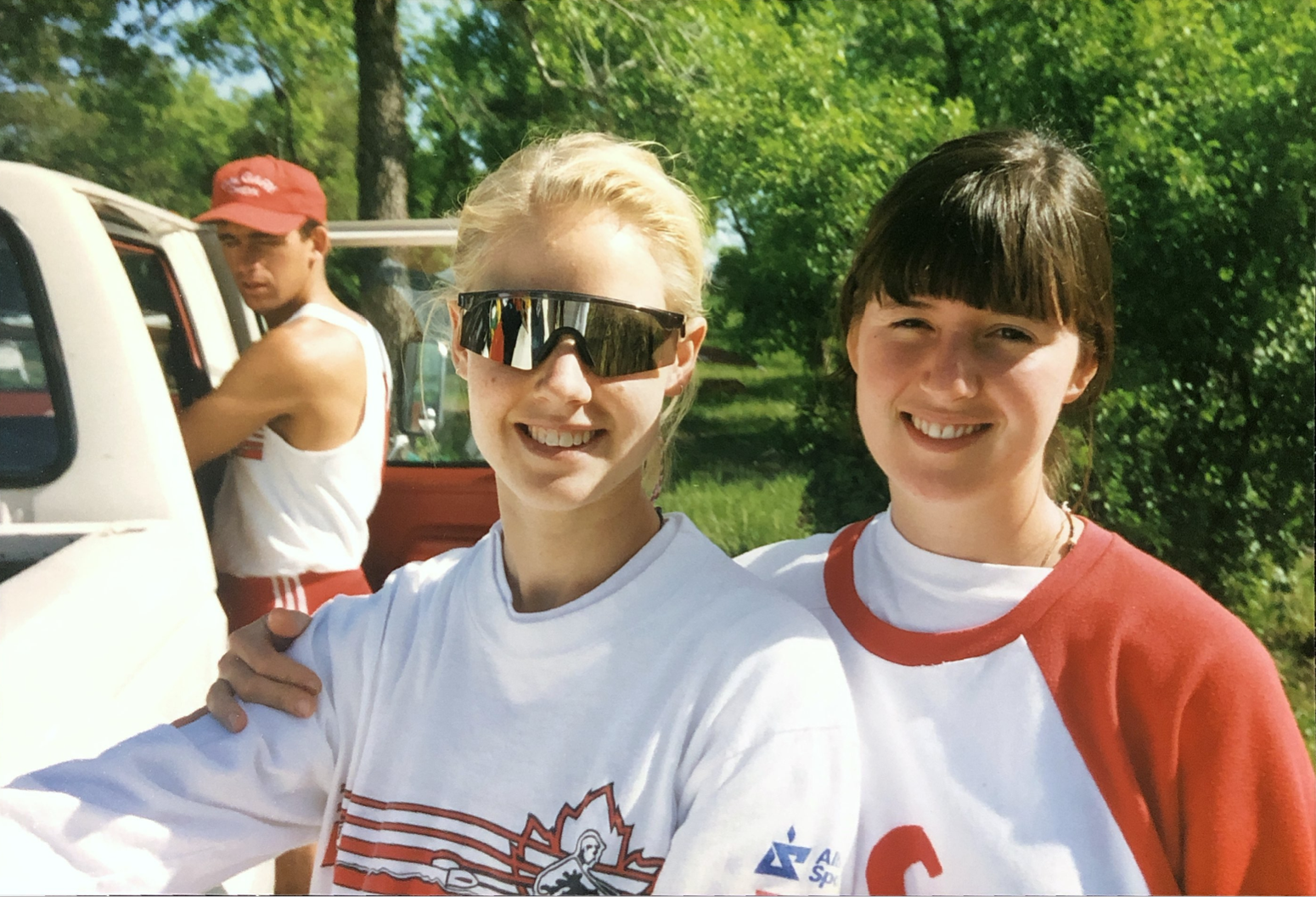 Joelle andCorina Kerrison (Paul Spencer in the background) 1990 .png
