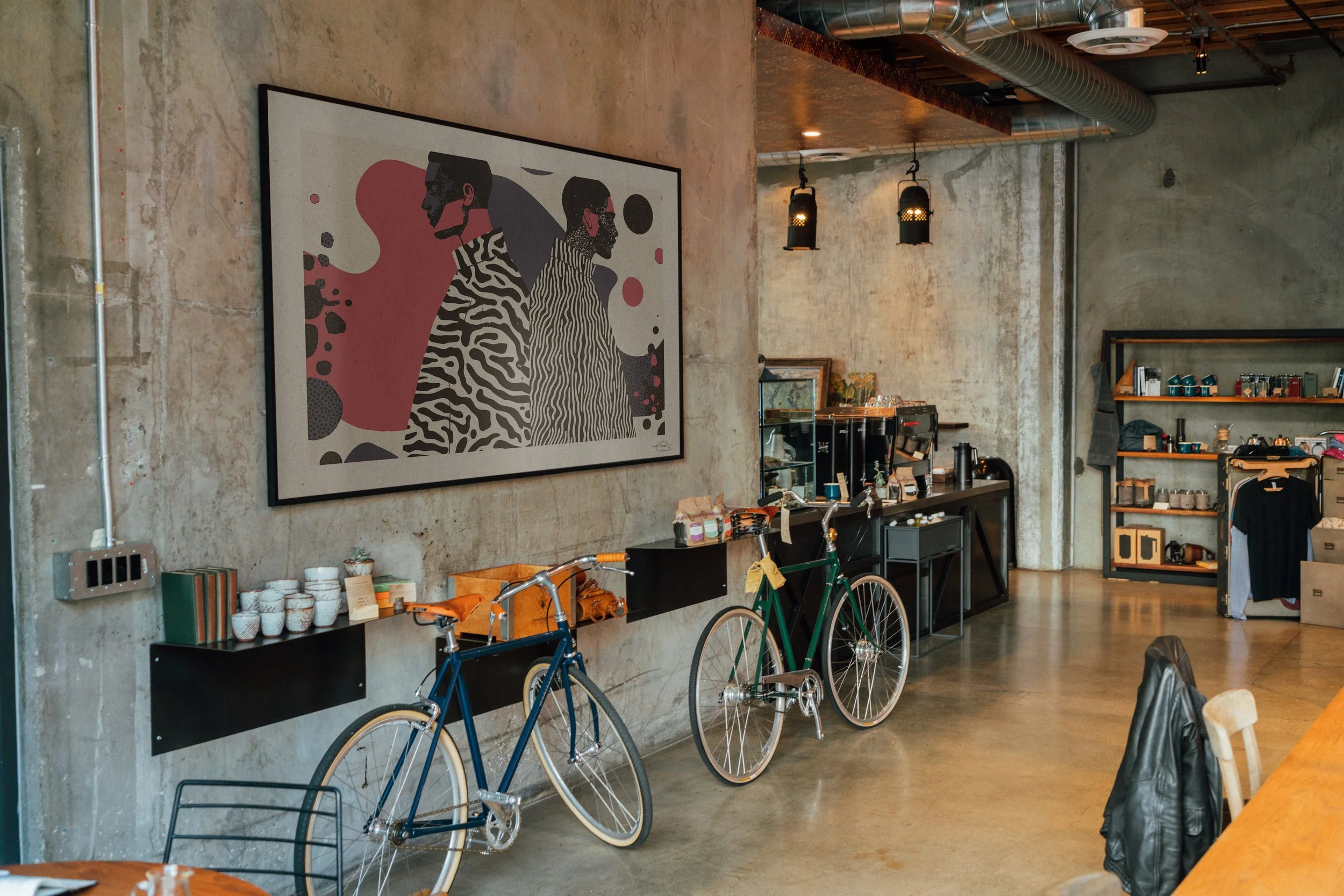 Dialogue in Motion concludes the Echoes of Form series with a study in balance — two figures poised in silent exchange, their garments vibrating with rhythmic energy. Patterns of zebra and flowing linework evoke conversation through contrast, blendin