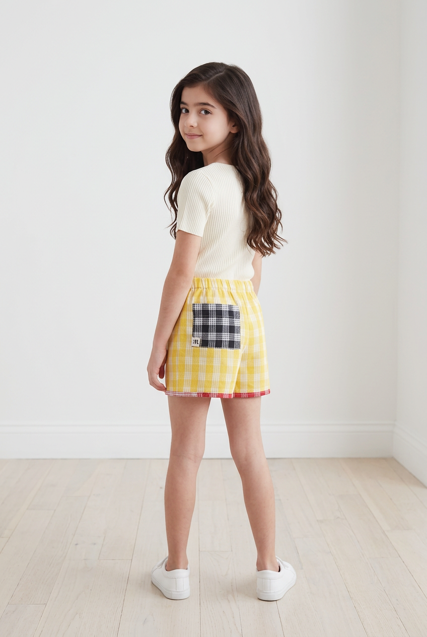 Patch Pocket Keiki Shorts
