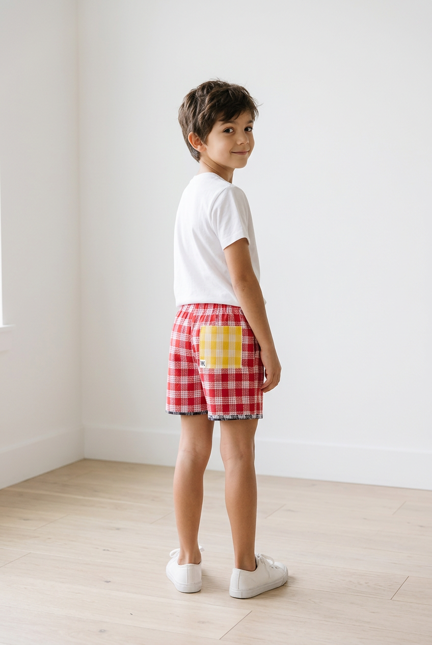Patch Pocket Keiki Shorts