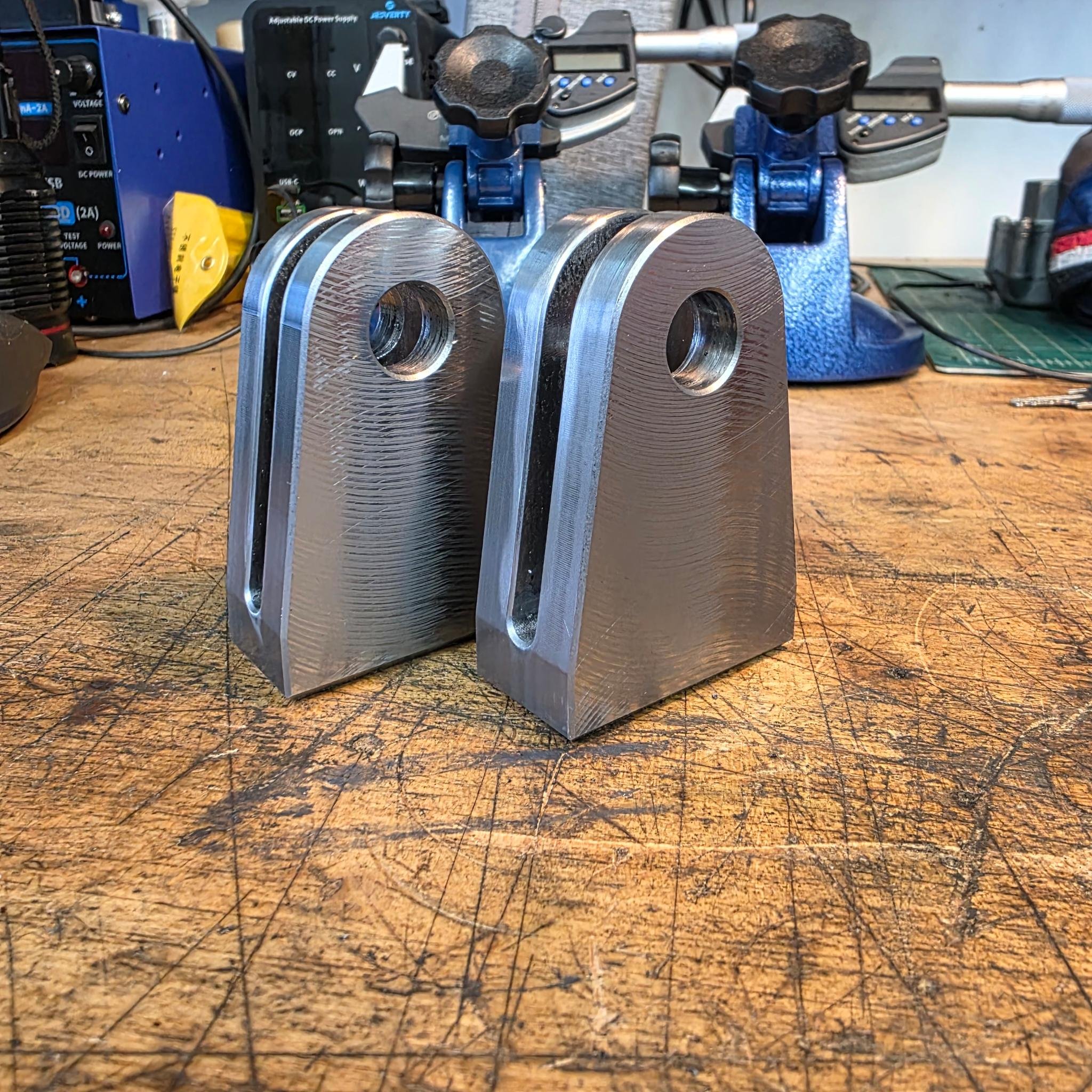 Heavy Duty Long Limit Strap Brackets (PAIR)