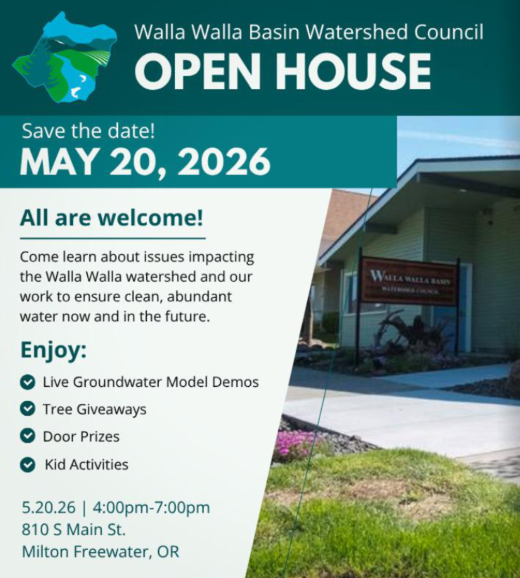 Walla Walla Basin Watershed Council Open House