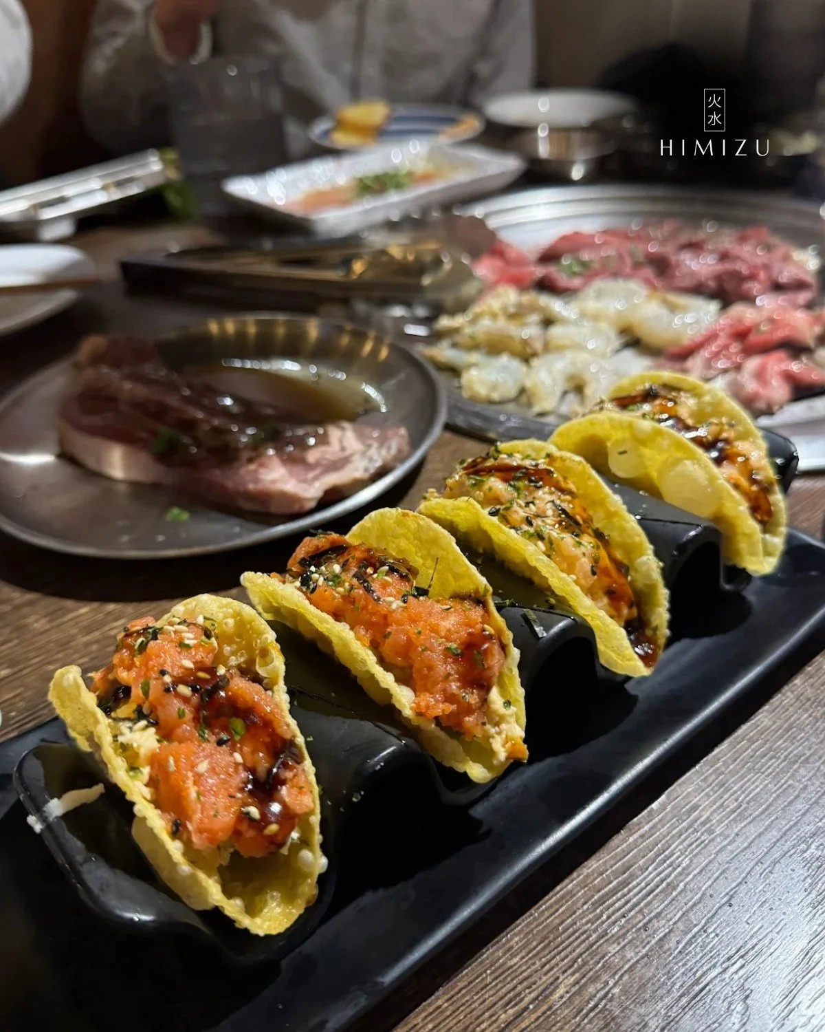 Sushi Tacos at Himizu: Where Fusion Meets Fun