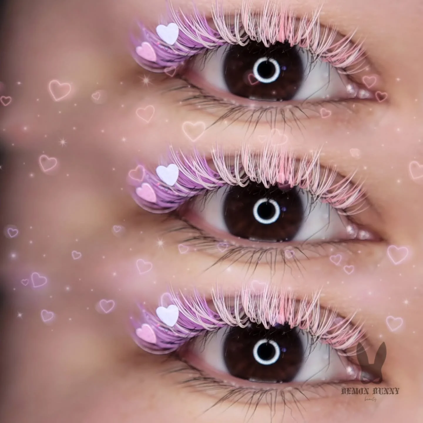 💗💗💗💗

🤭 This Valentine's themed lash set was so fun!!! We went from the previous xmas candycane 🍬 set over this set! Using all @thelashritual colors 💕