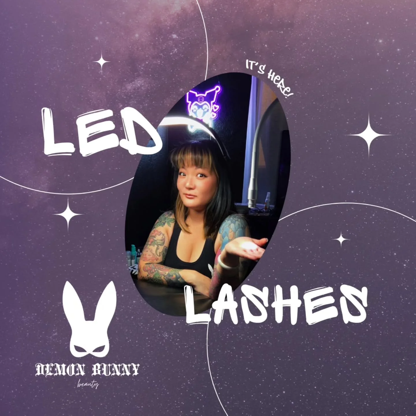I'm making it official! I've been trying out LED cured lashes since April, and I'm loving it! I feel like I've always had pretty good retention, but with the LED glue, it's better! I'm very happy to hear feedback from my clients that their eyes feel 