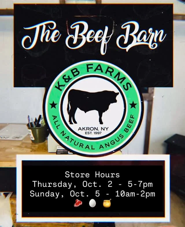 Store hours this week. Now open TWO days a week!
See you at The Beef Barn π
#angusbeef #farmstore #thebeefbarn #shoplocal #buylocal #knowwhereyourbeefcomesfrom