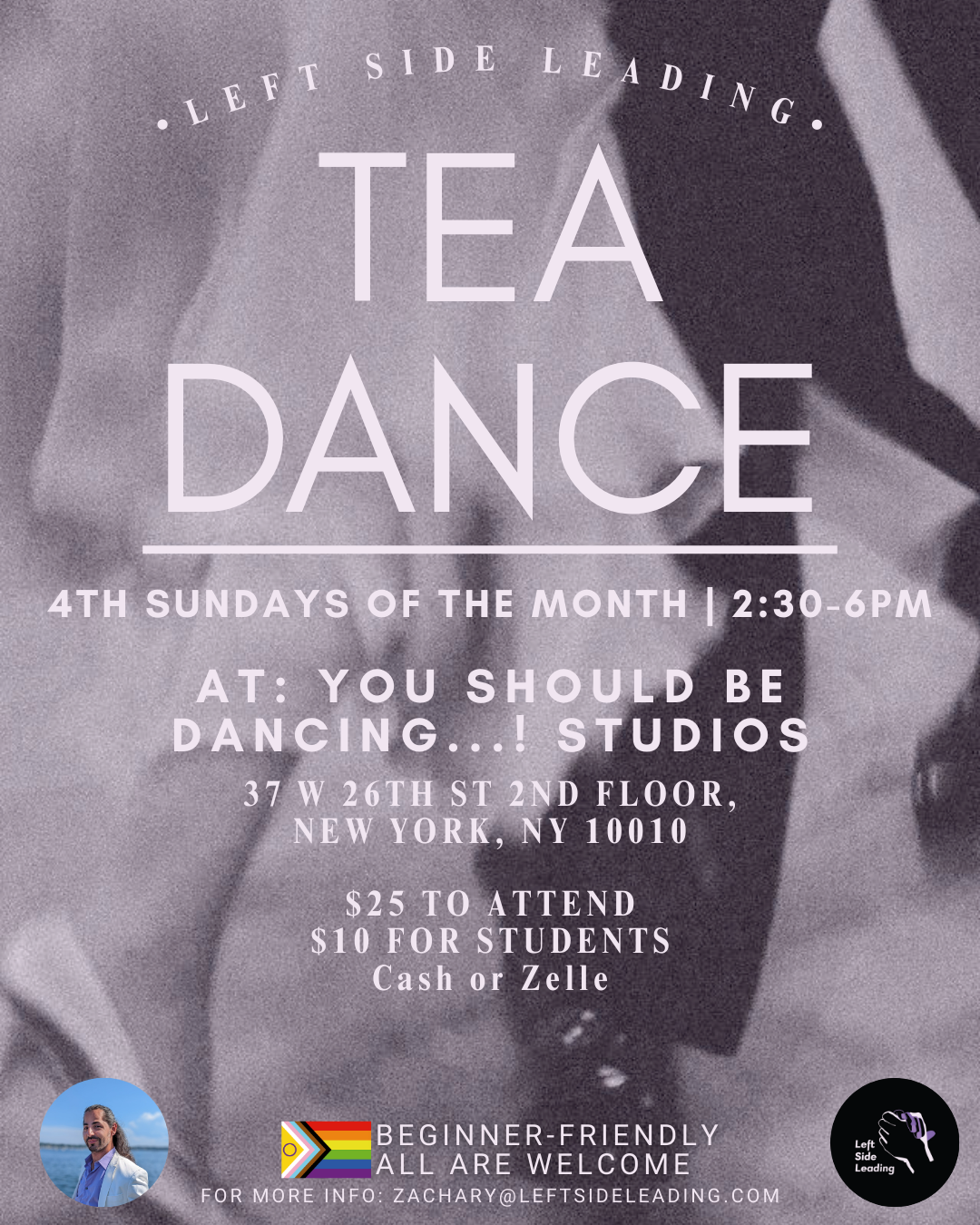 Tea Dance - better not snow!