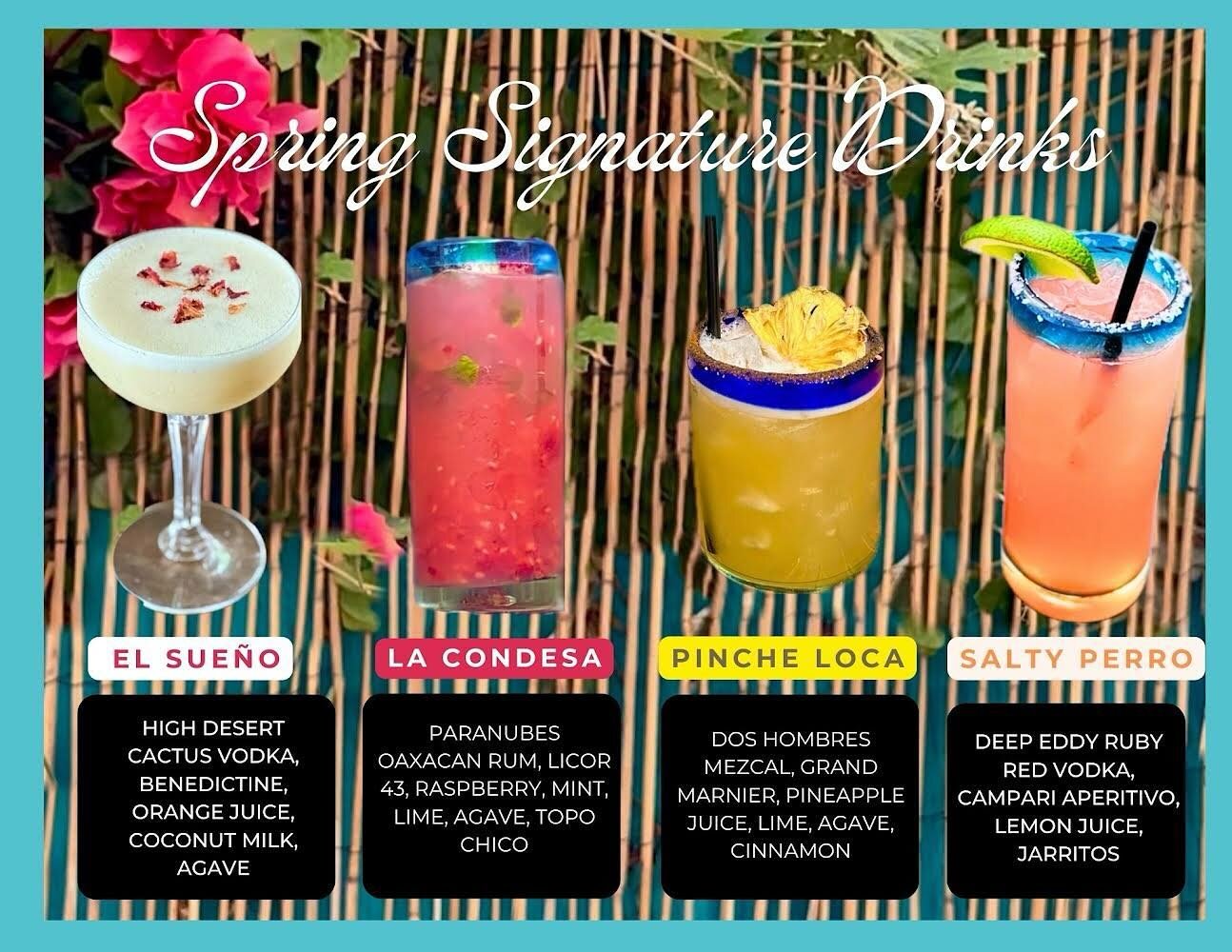 .
Ay, primavera, how we missed you. Come try our spring cocktails, 4 bebidas refrescantes y florares 🌿🌸🌺🌱🌷🌼. Nos vemos en la barra 4pm !
.
.
.
.
#springcocktails #atxcantina #cantinas #austintxbar #springdrinks #cocteles #primavera🌸