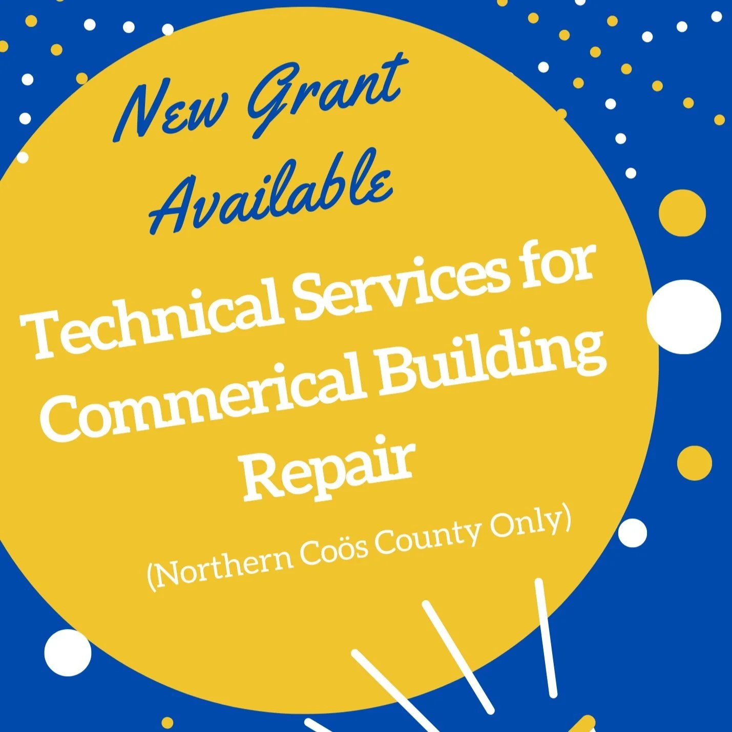 New Grant Available for Business Building Repairs