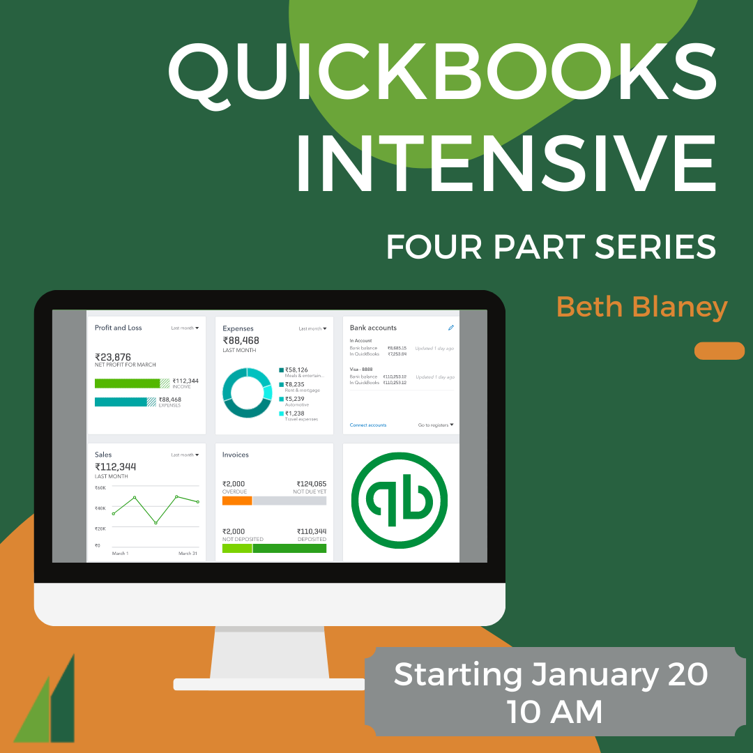 GRDC 4-Part Quickbooks Workshop Starts January 20