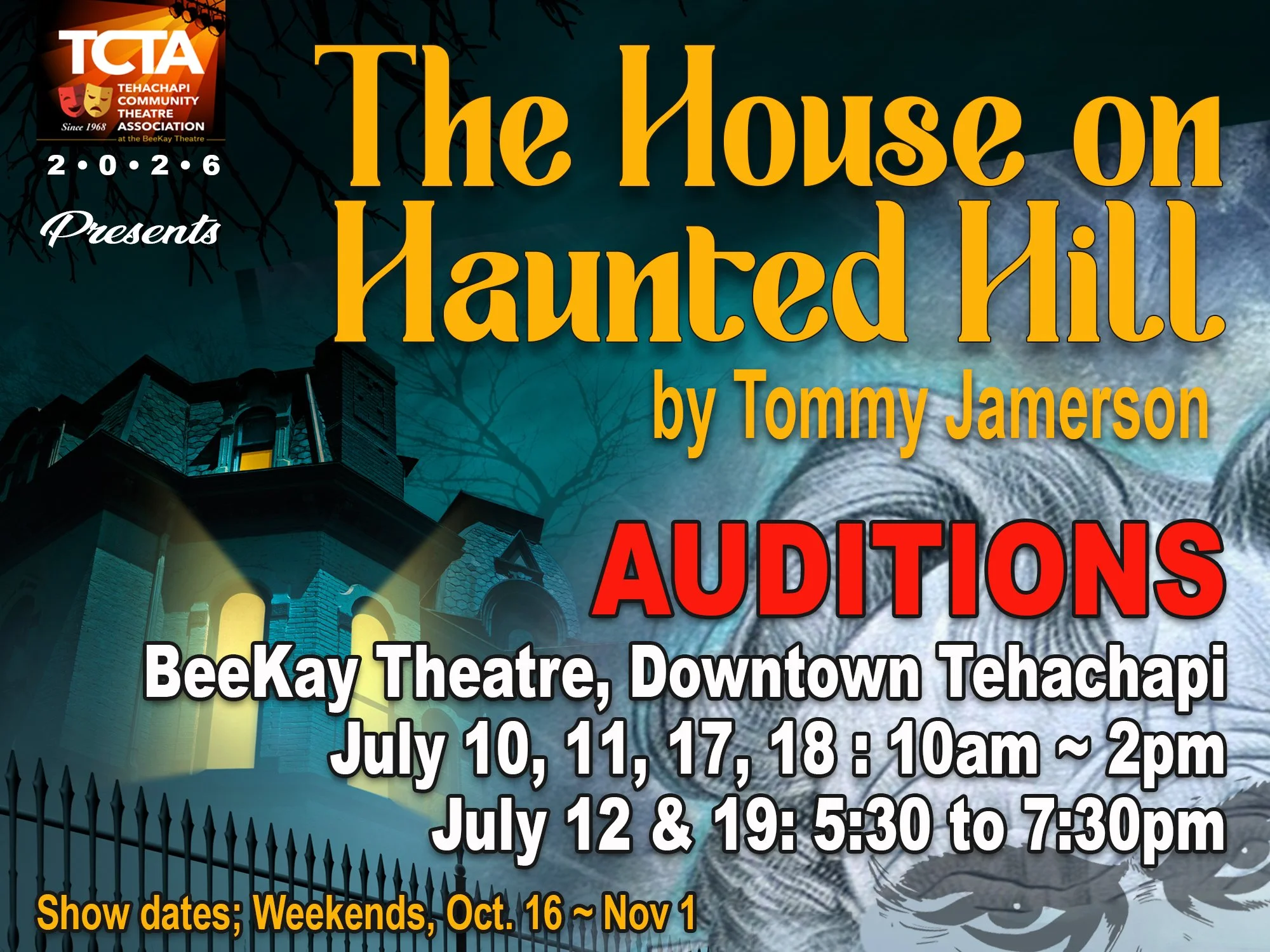 The House on Haunted Hill Auditions