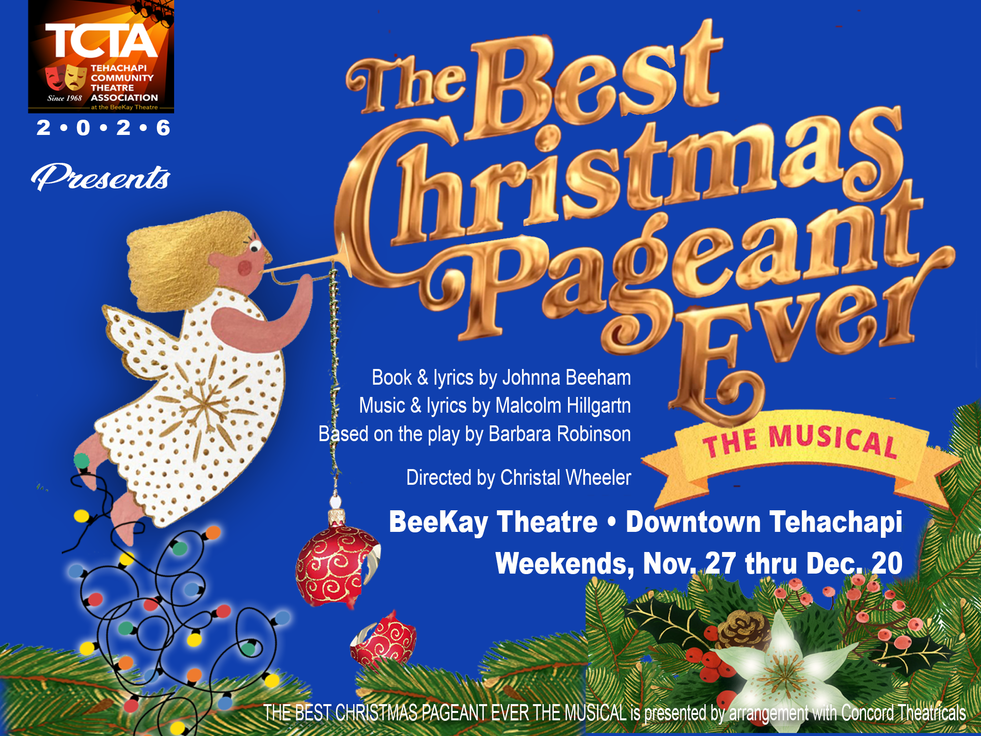 The Best Christmas Pageant Ever: The Musical