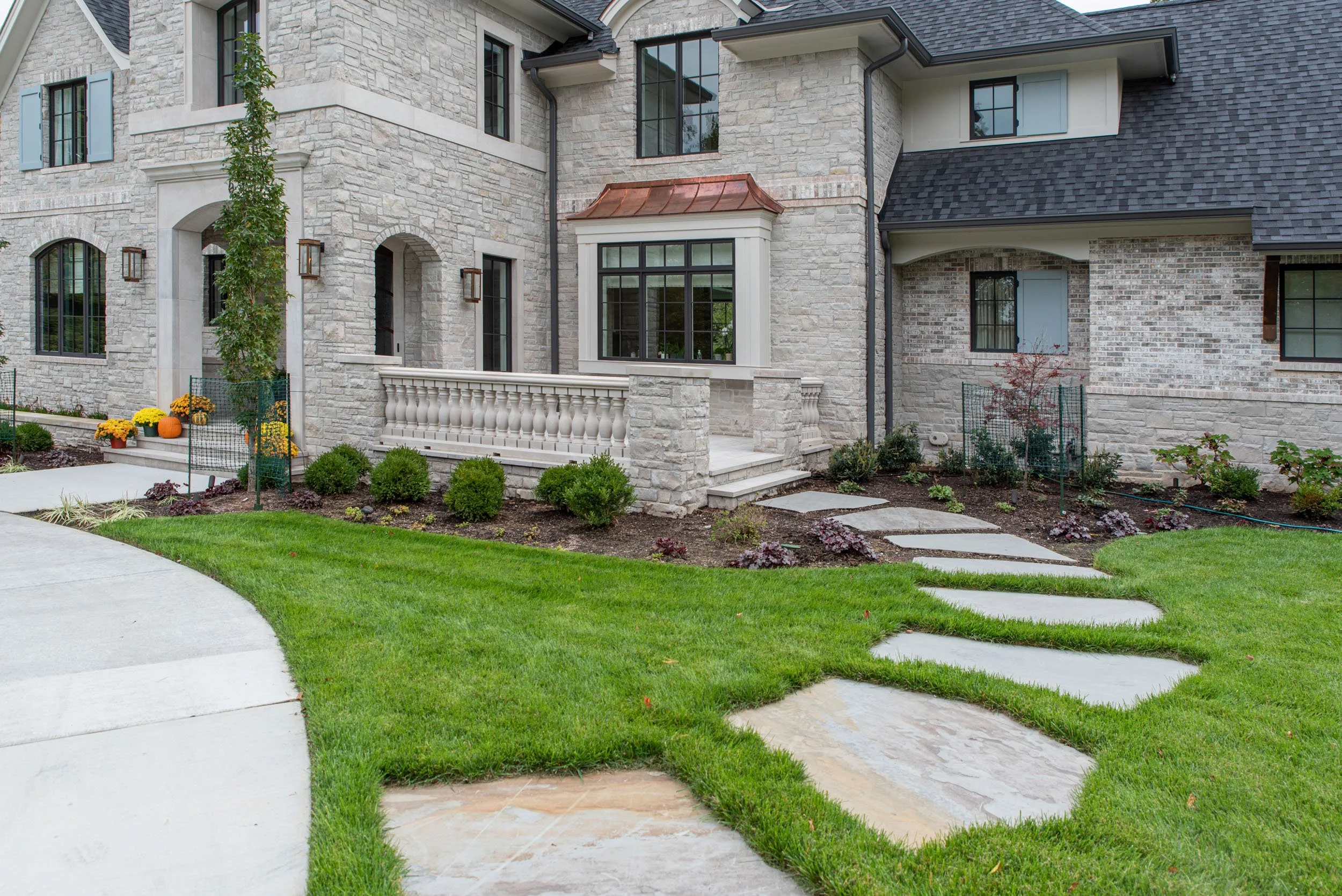 Brentmoor MCV + Cameron Blue Flagstone