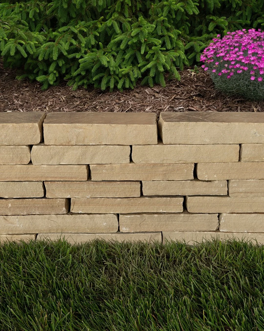 The earth tones of our Cameron Brown drystack stone blend seamlessly into your landscape &mdash; perfect for garden walls, retaining small areas, raised planting beds and more.

01 &ndash; 02 / Cameron Brown Drystack

&bull; &bull; &bull;

#drystacks