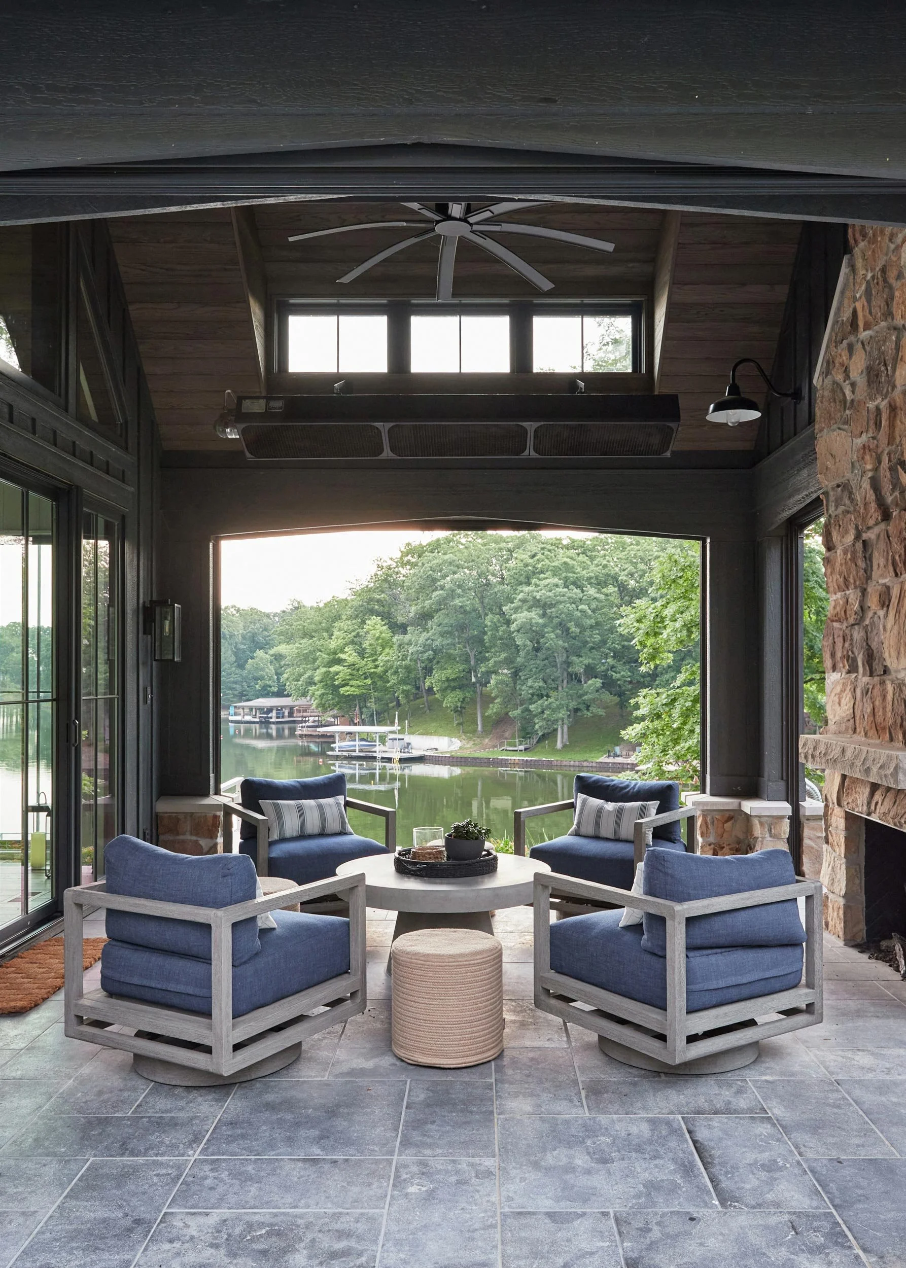 Cedar Forest Fieldstone + Montauk Paving