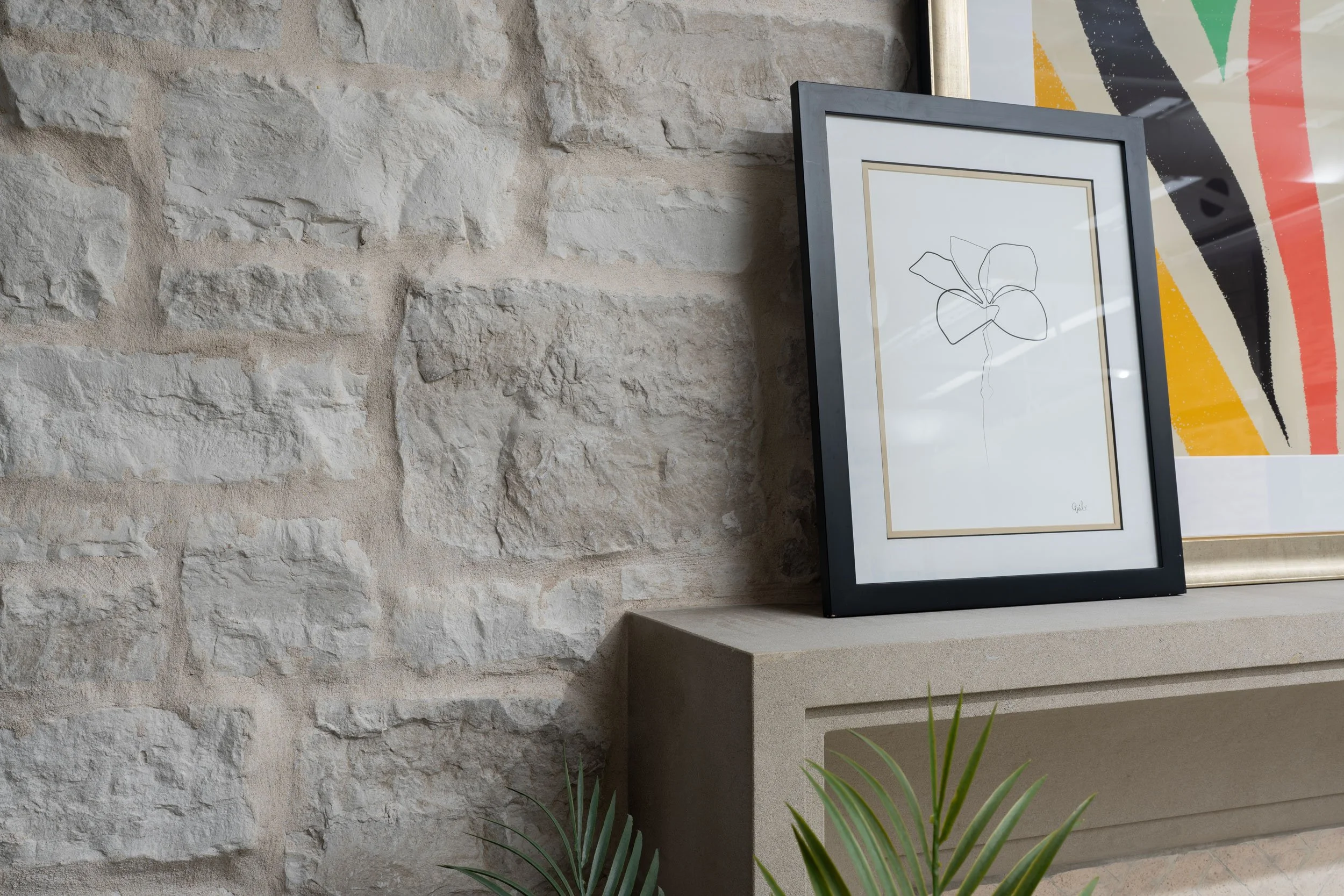 Indiana Limestone Cut Stone + Hermitage 19th Century Veneer