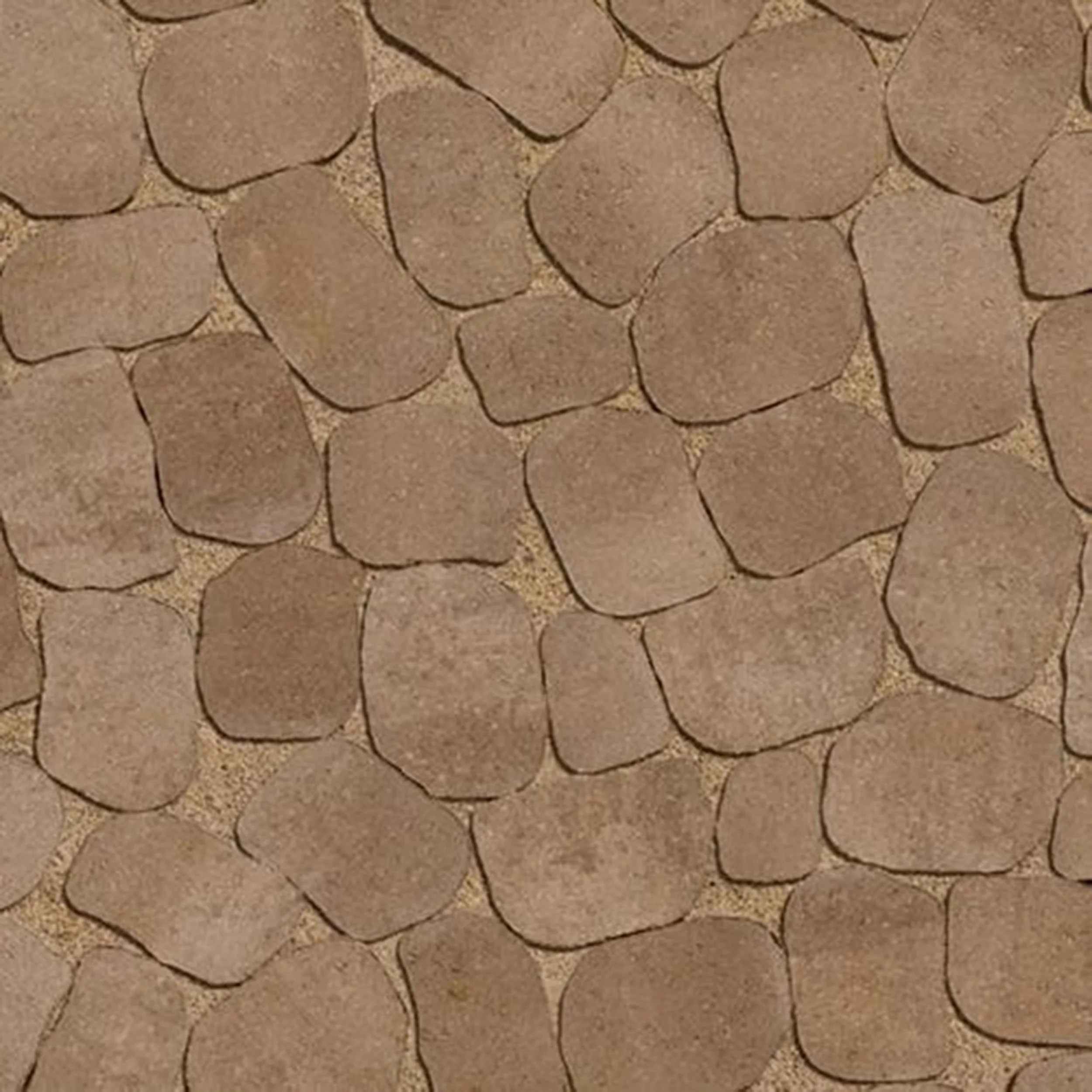Antika Cobble - Chestnut Brown Smooth