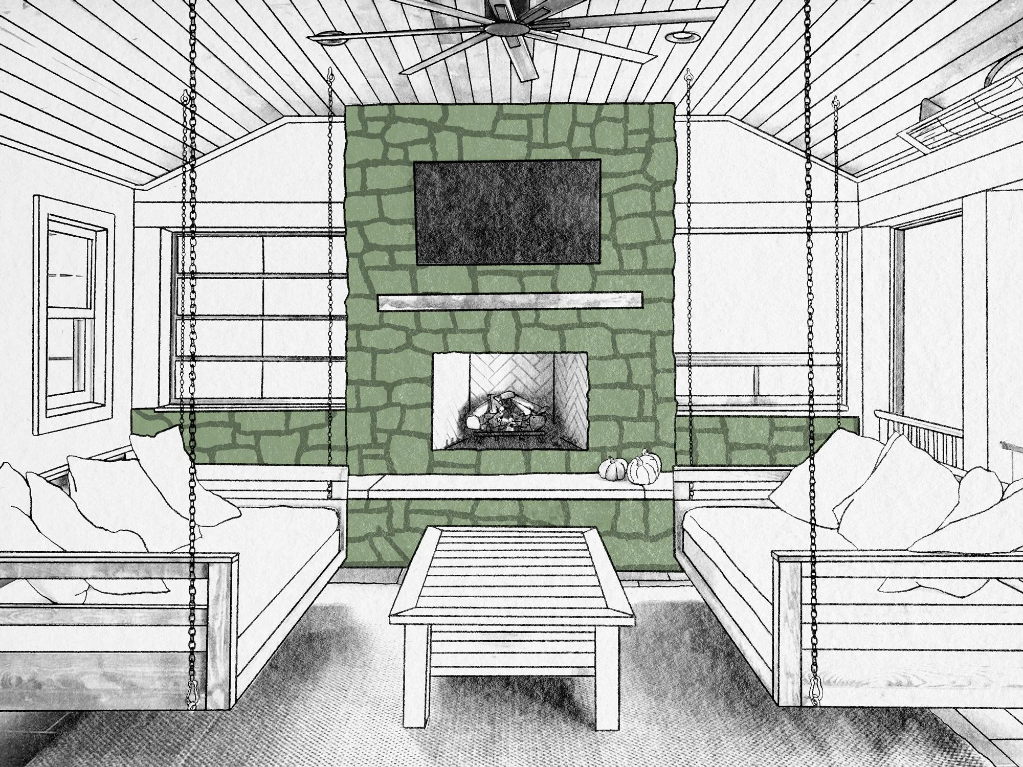 Fireplace