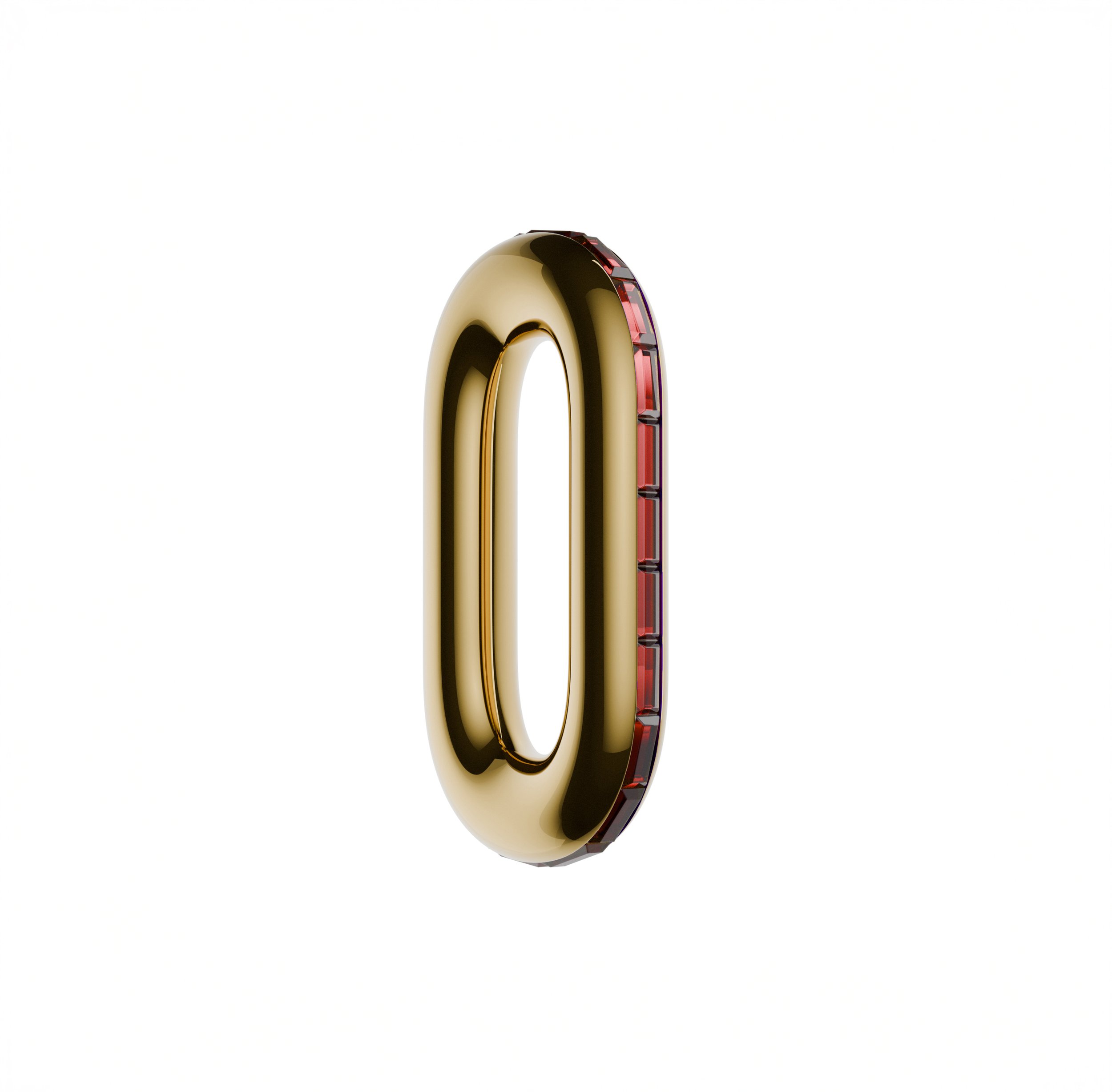 Yellow Gold and Ruby Earring Add-On