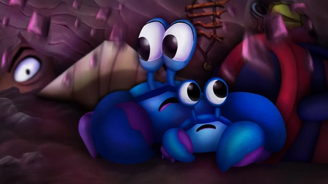 We&rsquo;re taking it back a little to share some style frames of the beginning, middle, and end of our heartwarming film!! 💙🩵

Slide 1: As Kirilo and Kachi come together, the cave rumbles violently, debris falling. Kachi shields Kirilo as Carlitos