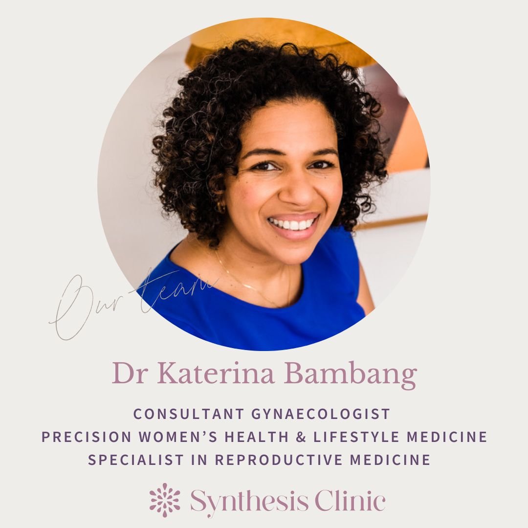 🌟We are delighted to welcome a new member of the women's health team at Synthesis Clinic. Dr Katerina Bambang is a Functional Medicine and Lifestyle Medicine-trained consultant gynaecologist and a specialist in reproductive medicine. Dr Katerina has