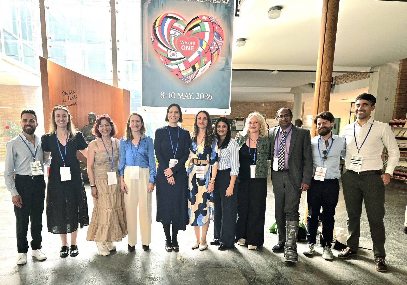 Synthesis Clinic UK integrative oncology team at SIO Europe 2026 Congress
