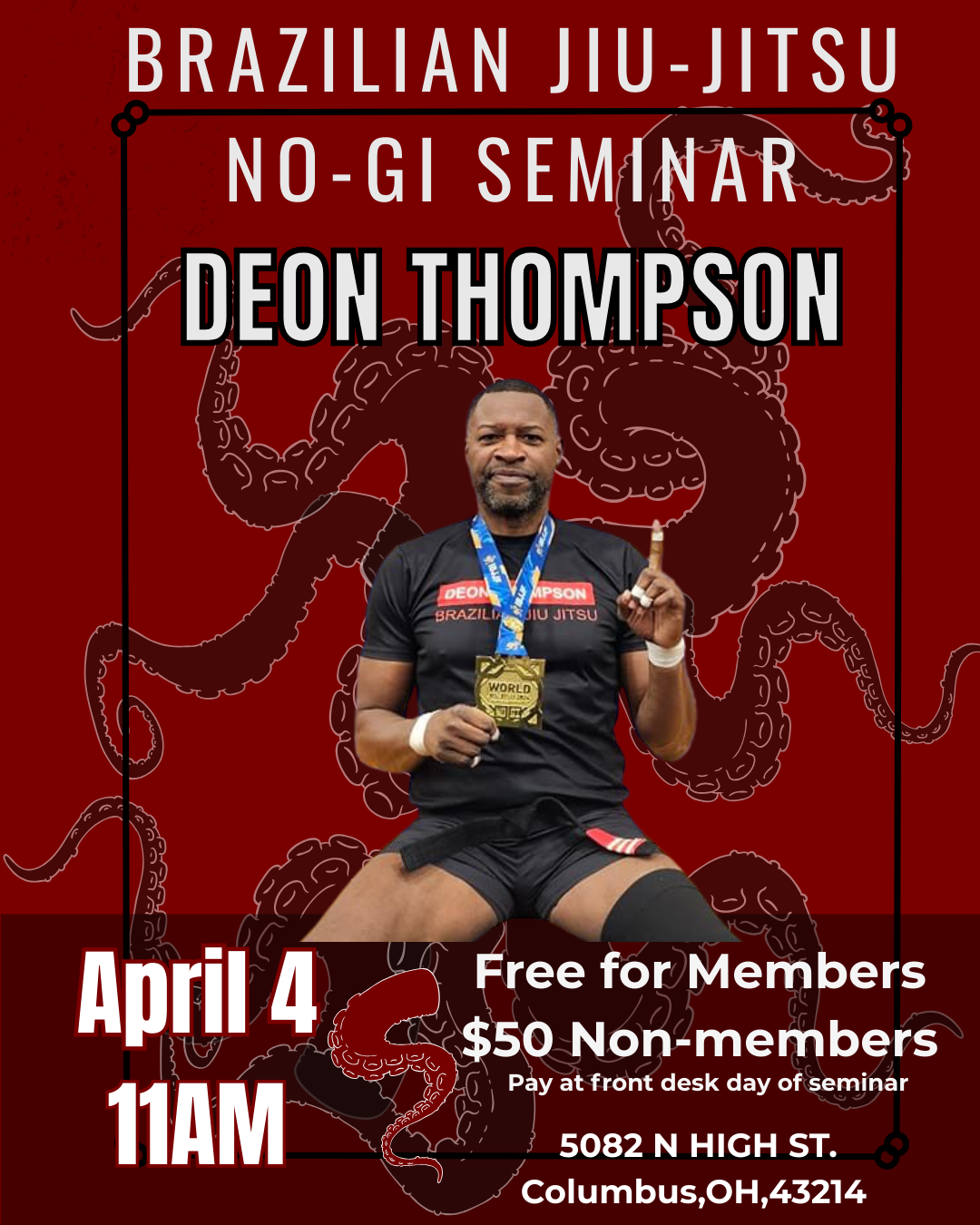 Deon Thompson Seminar