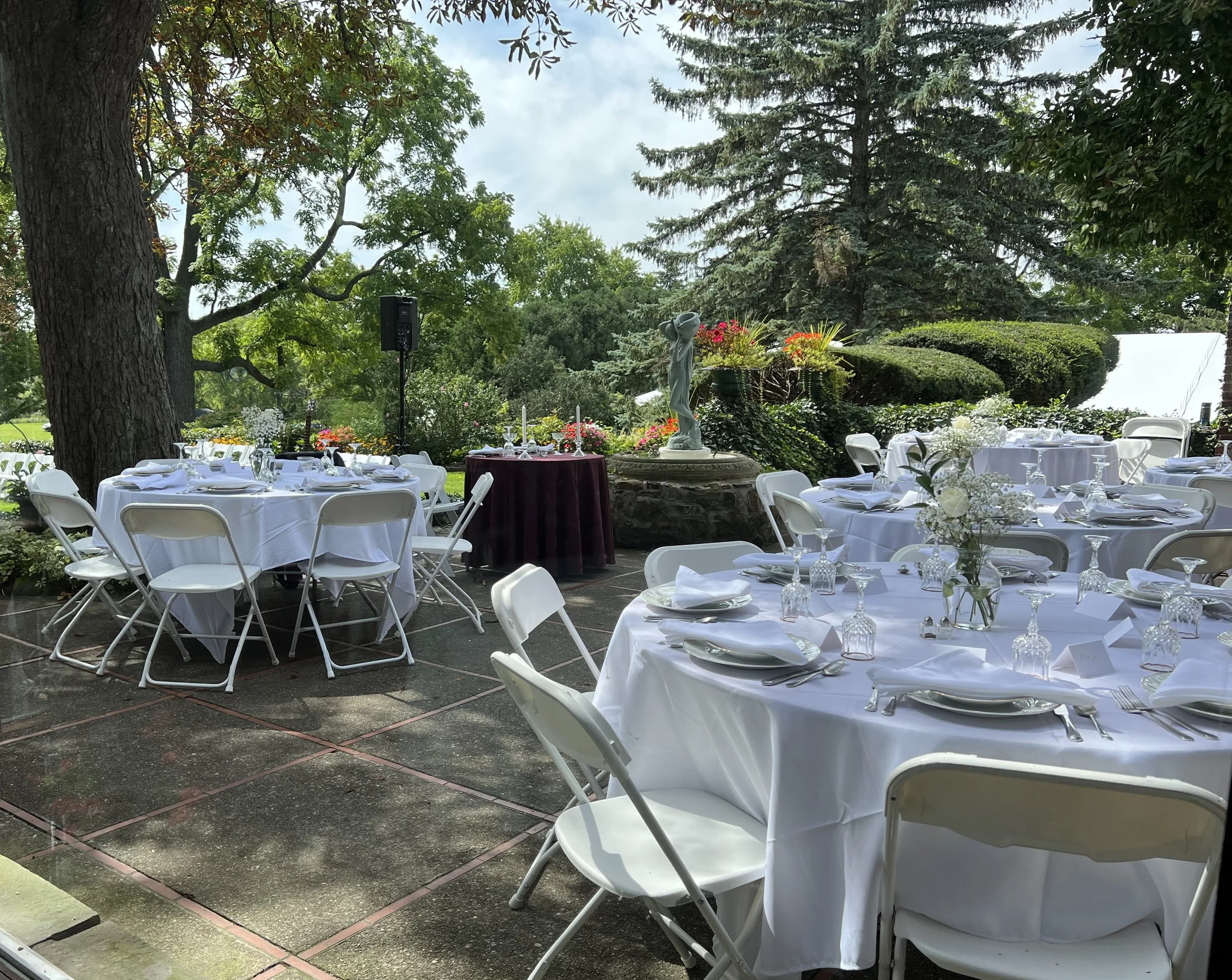 Patio Reception