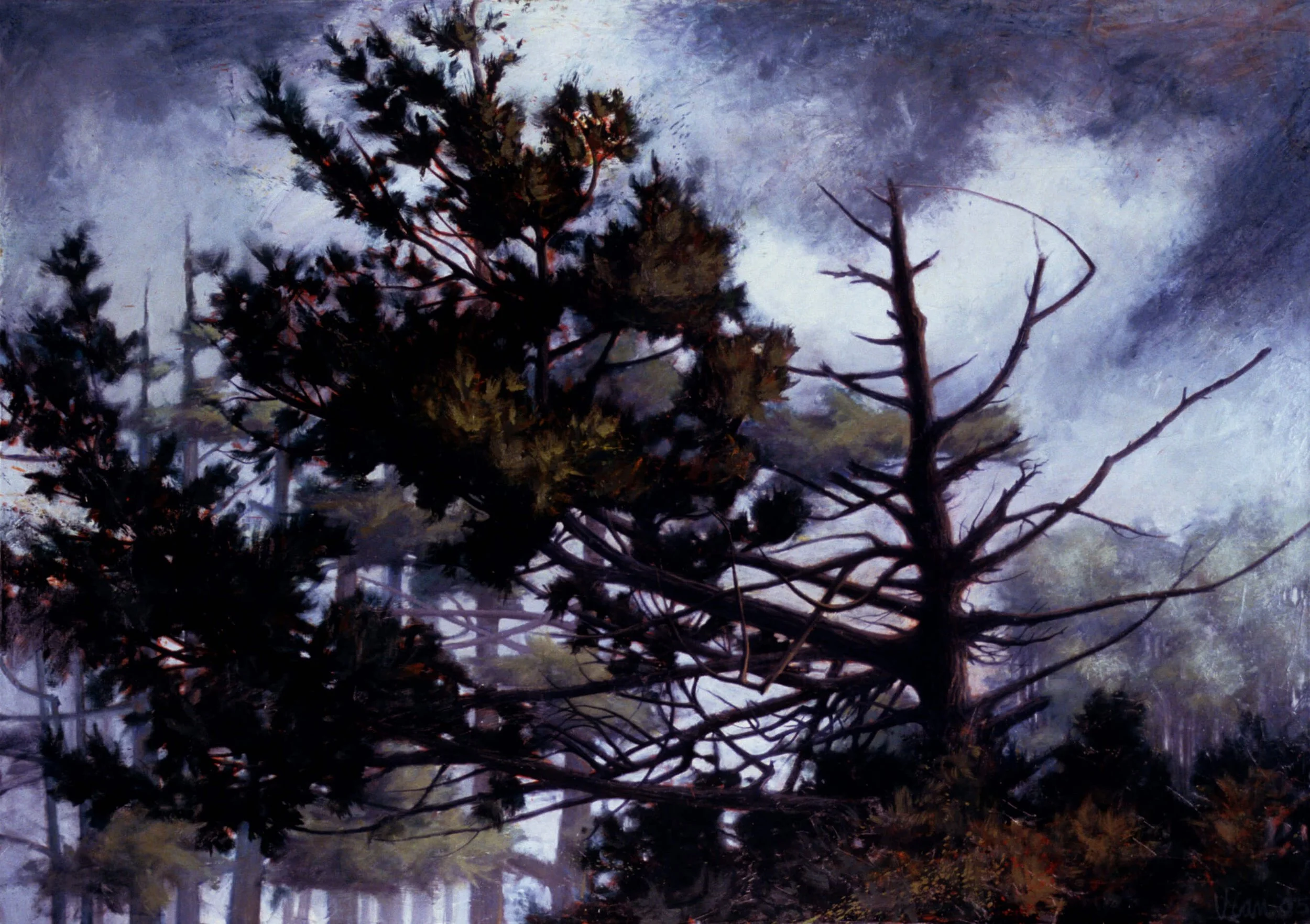 Storm Break, 2005, oil on canvas, 60 x 80 inches