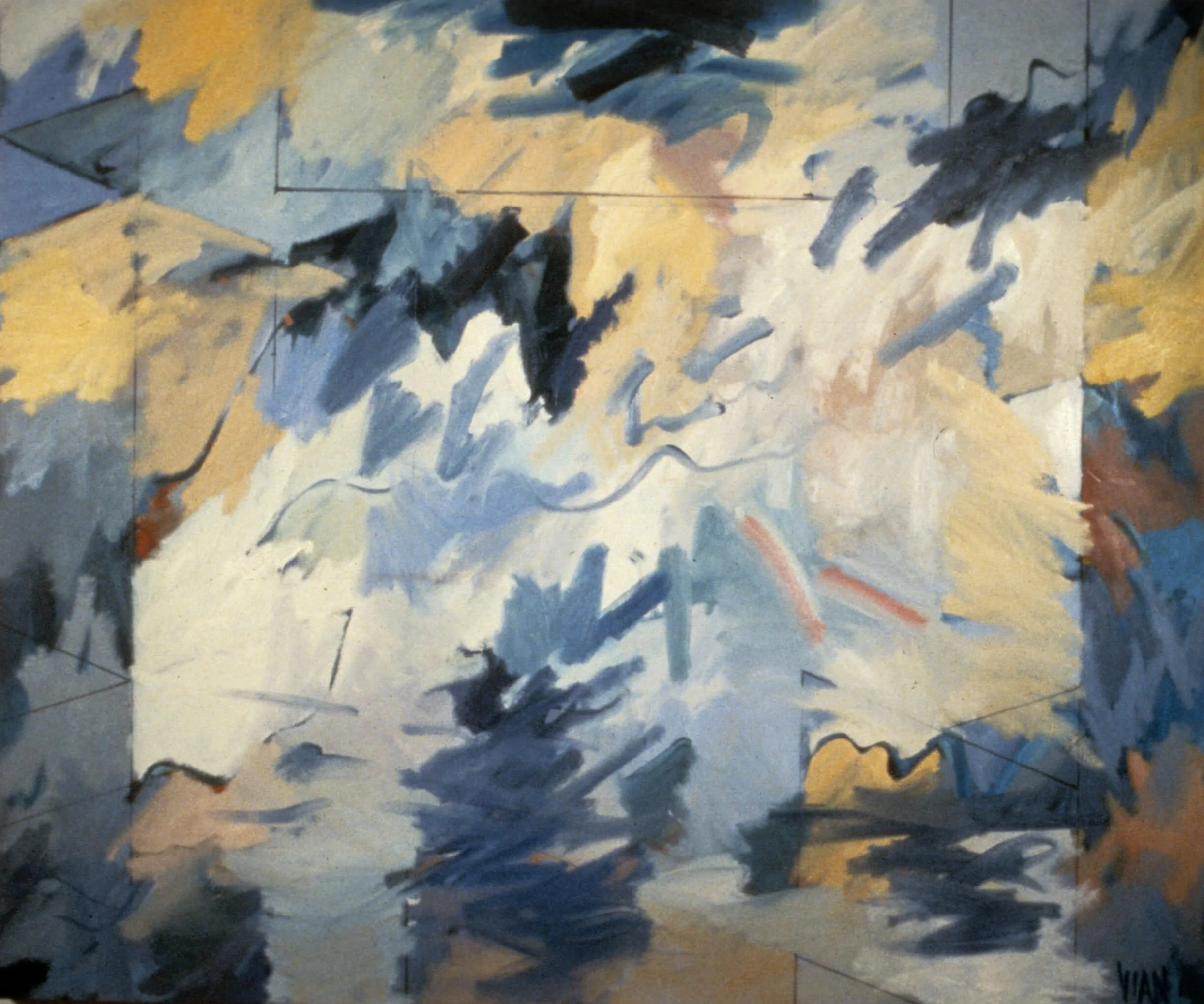 "Out There" 60x72 Oil 1978