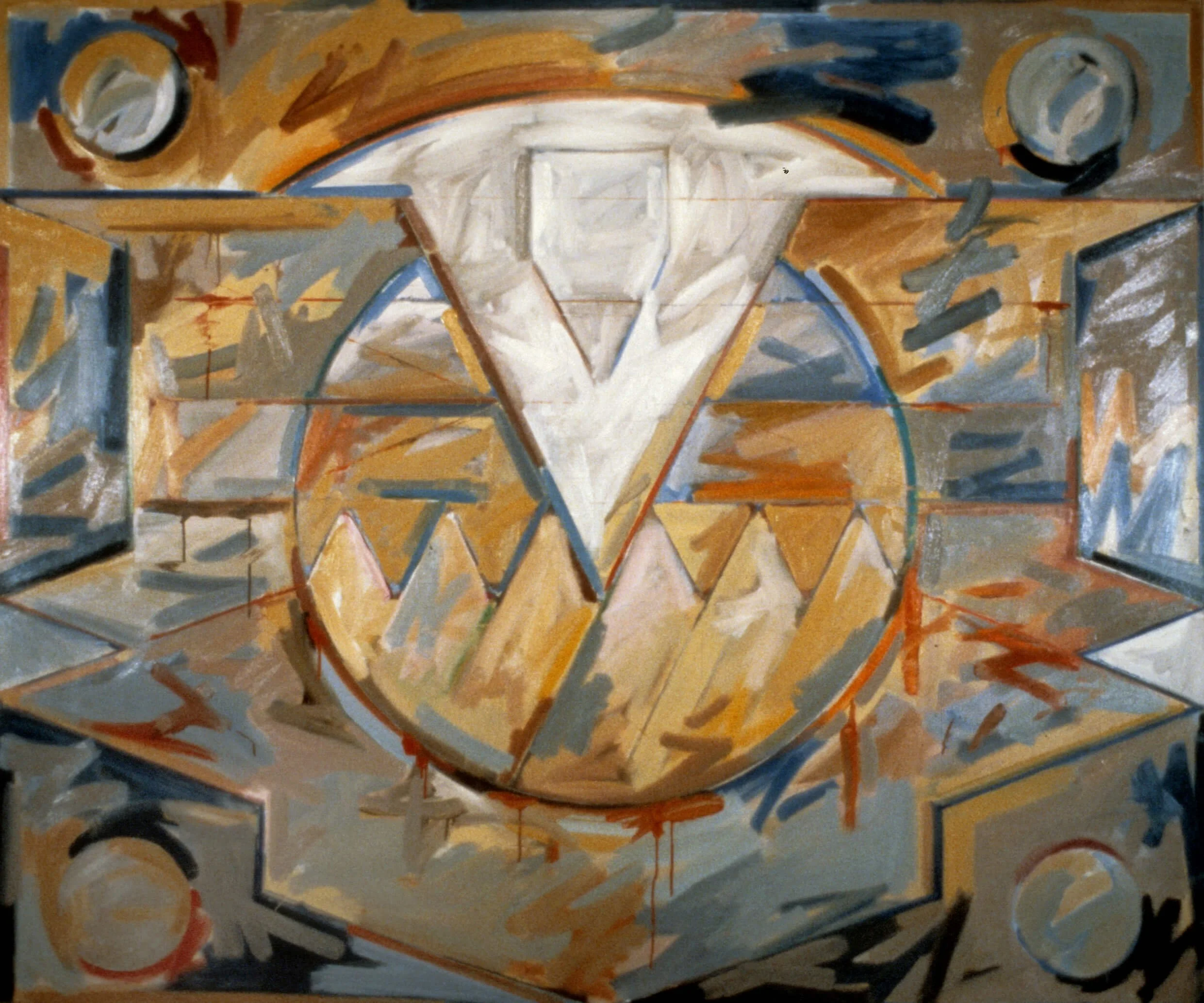"Shield Maker" 60x72 Oil 1979