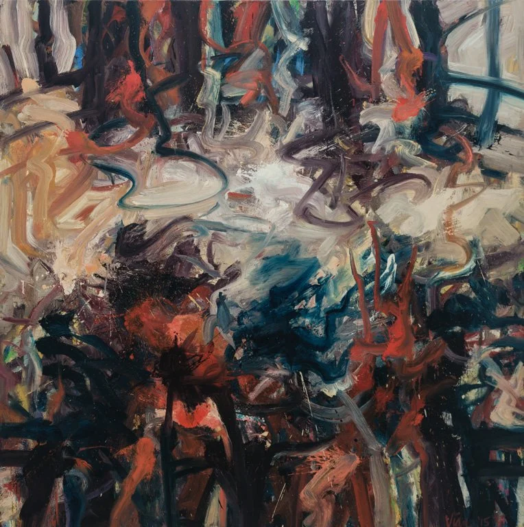 Reflection V 36x36 oil 2015