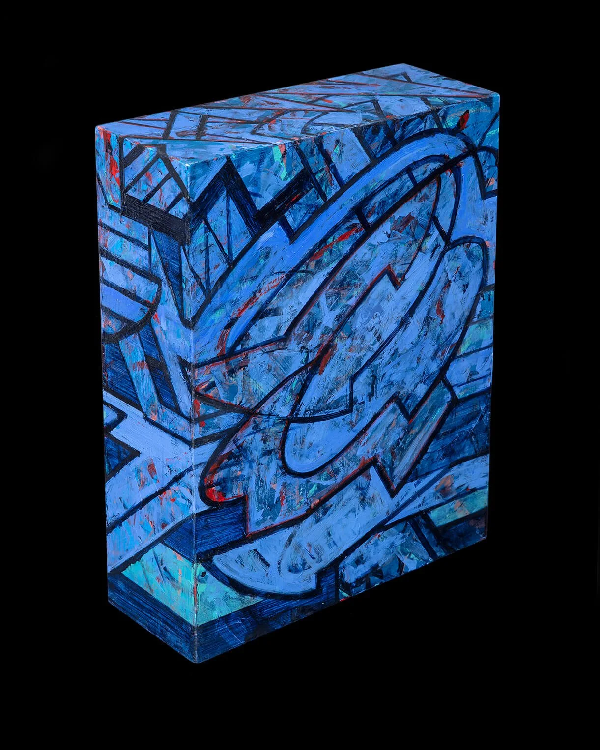 Temporary Sanity, 16 x 12 x 4.5 inches, polyurethane and oil